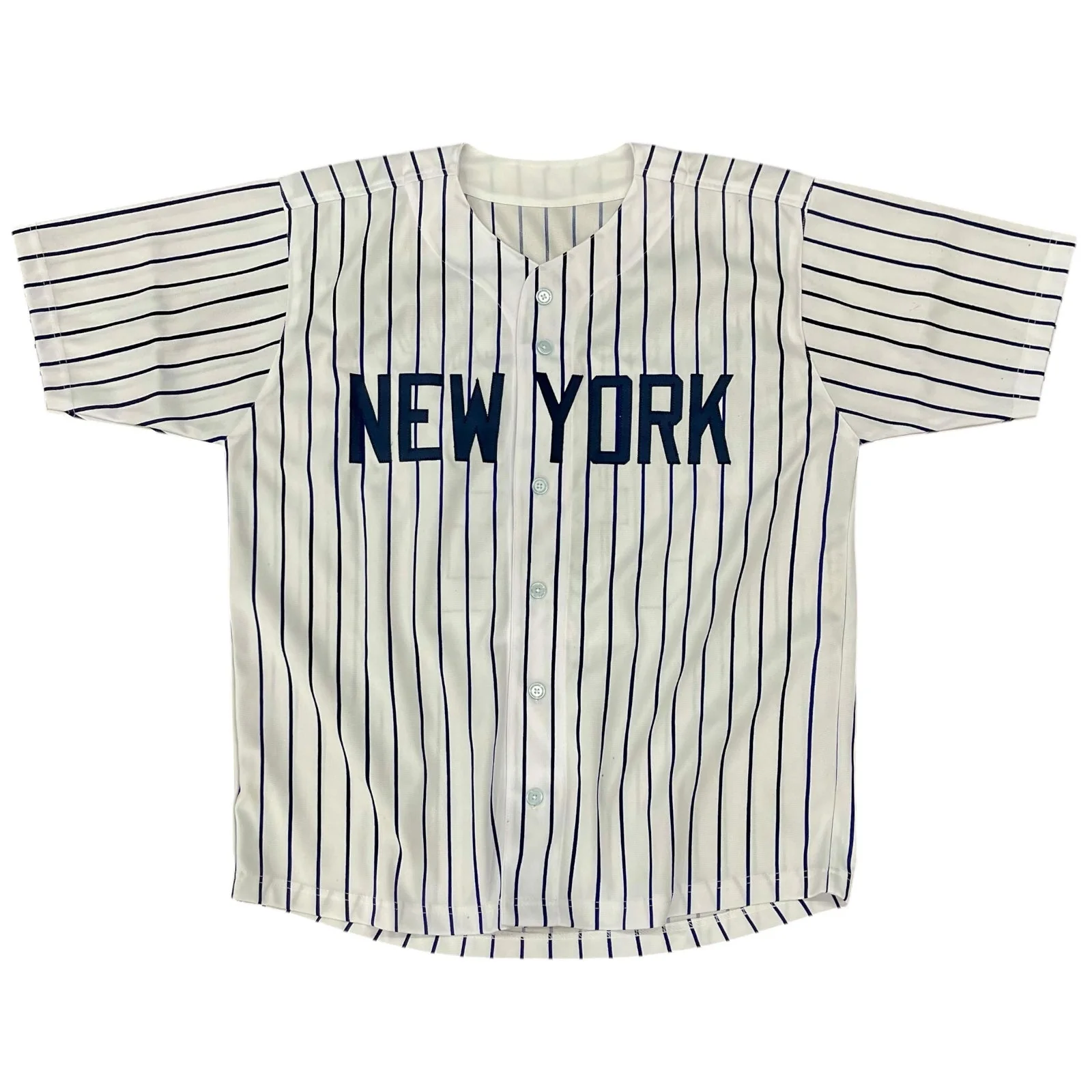 Autographed New York Yankees Darryl Strawberry Pinstripe Jersey - Image 3