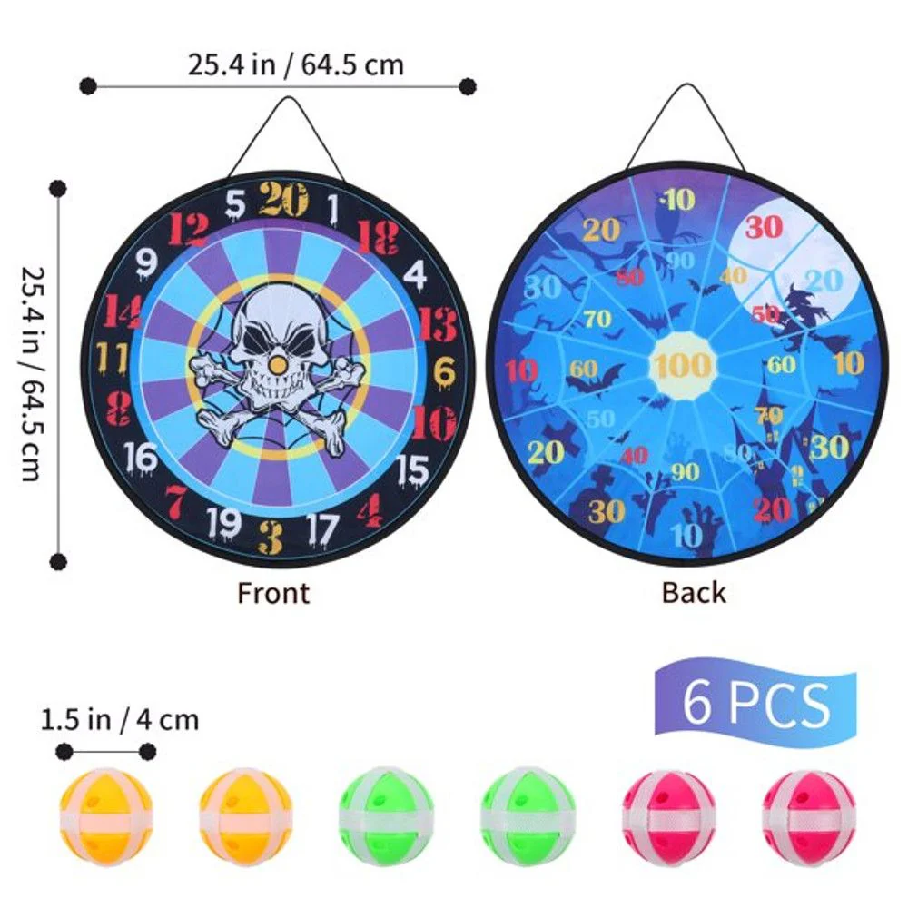 dart board for Family Party Game Night Dartboard Game Set - Image 3