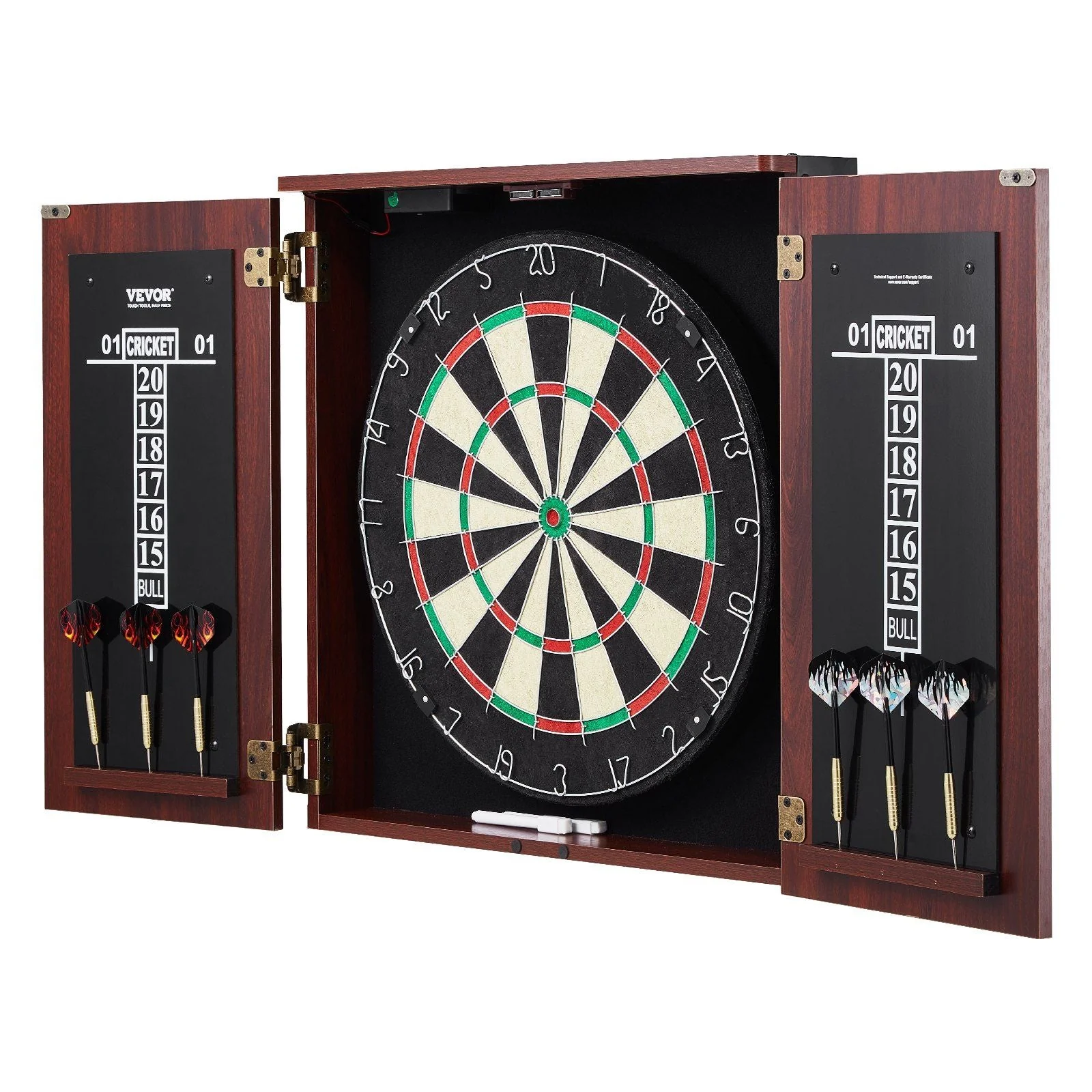 Official Size Dartboard & Cabinet Set - Image 10