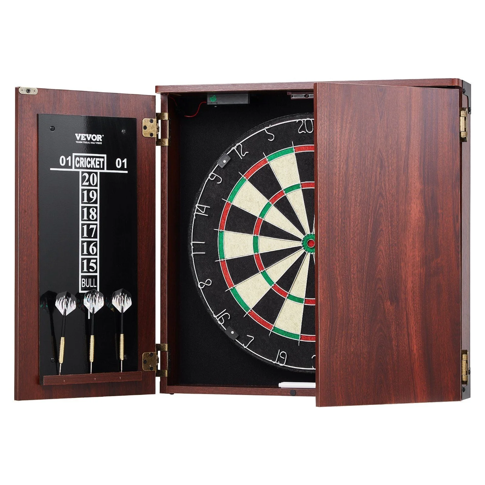 Official Size Dartboard & Cabinet Set - Image 11