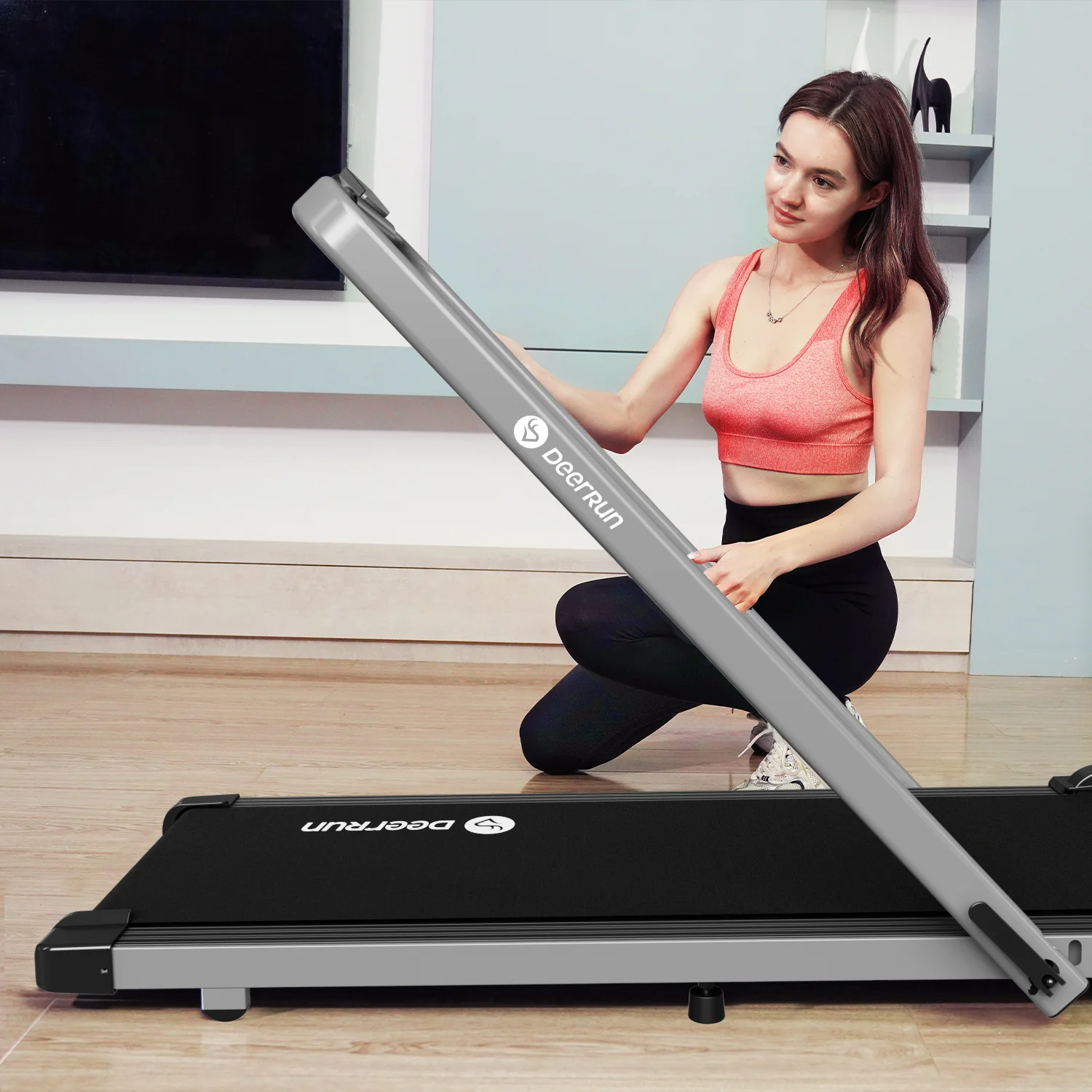 DeerRun® A5 Pro Smart 2-in-1 Folding Treadmill - Image 9