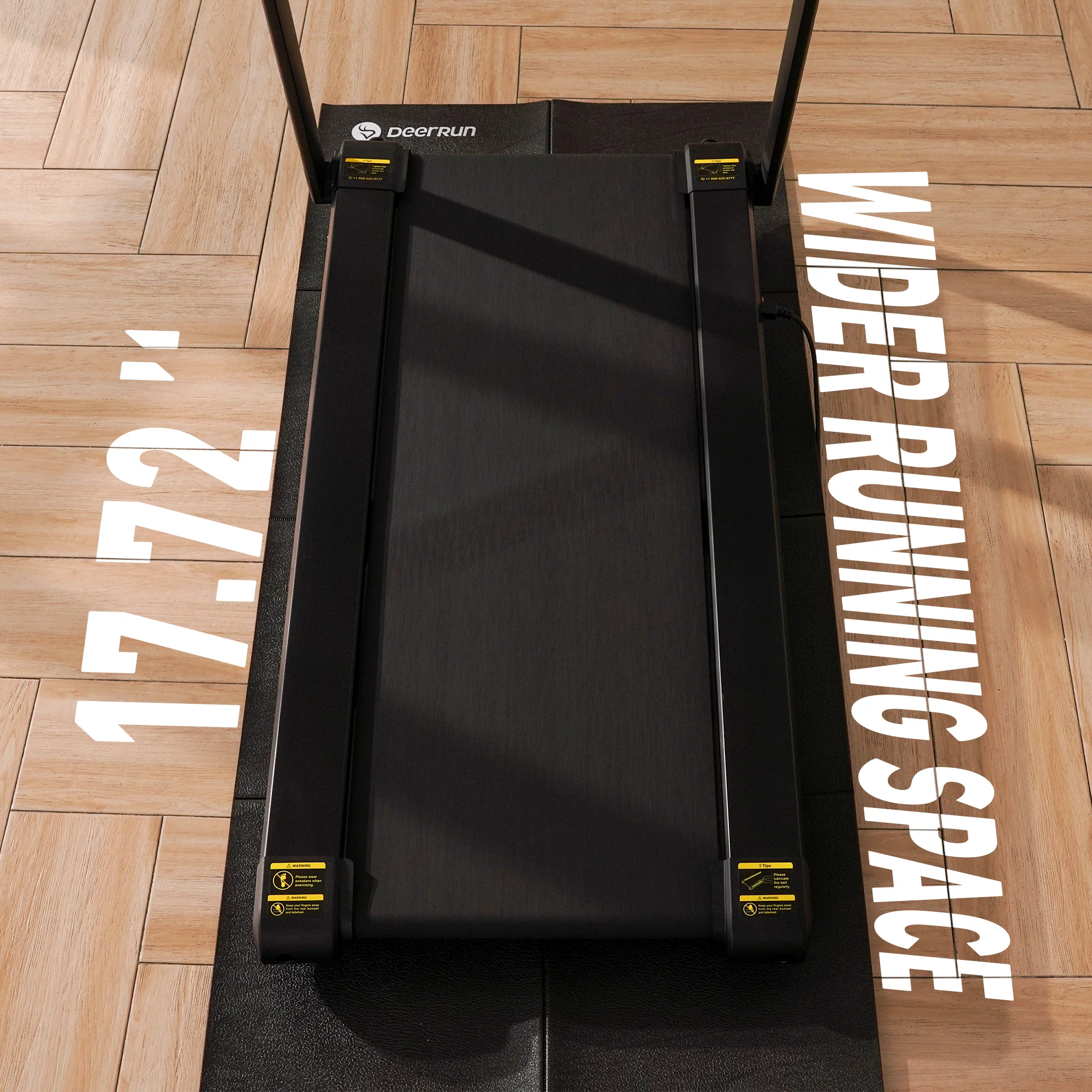 X20 Treadmill with 15% Auto Incline Full Running Deck Treadmill - Image 13