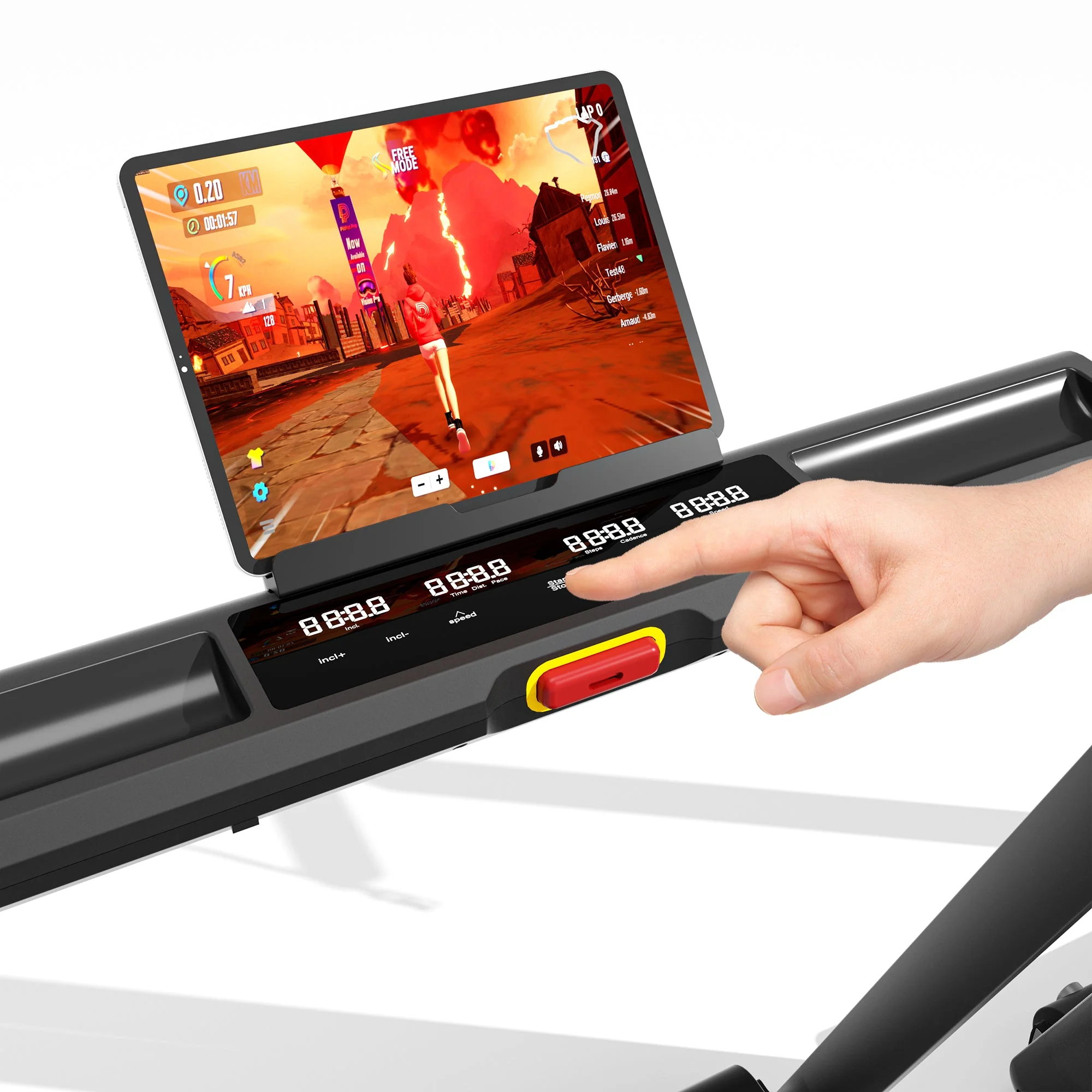X20 Treadmill with 15% Auto Incline Full Running Deck Treadmill - Image 23