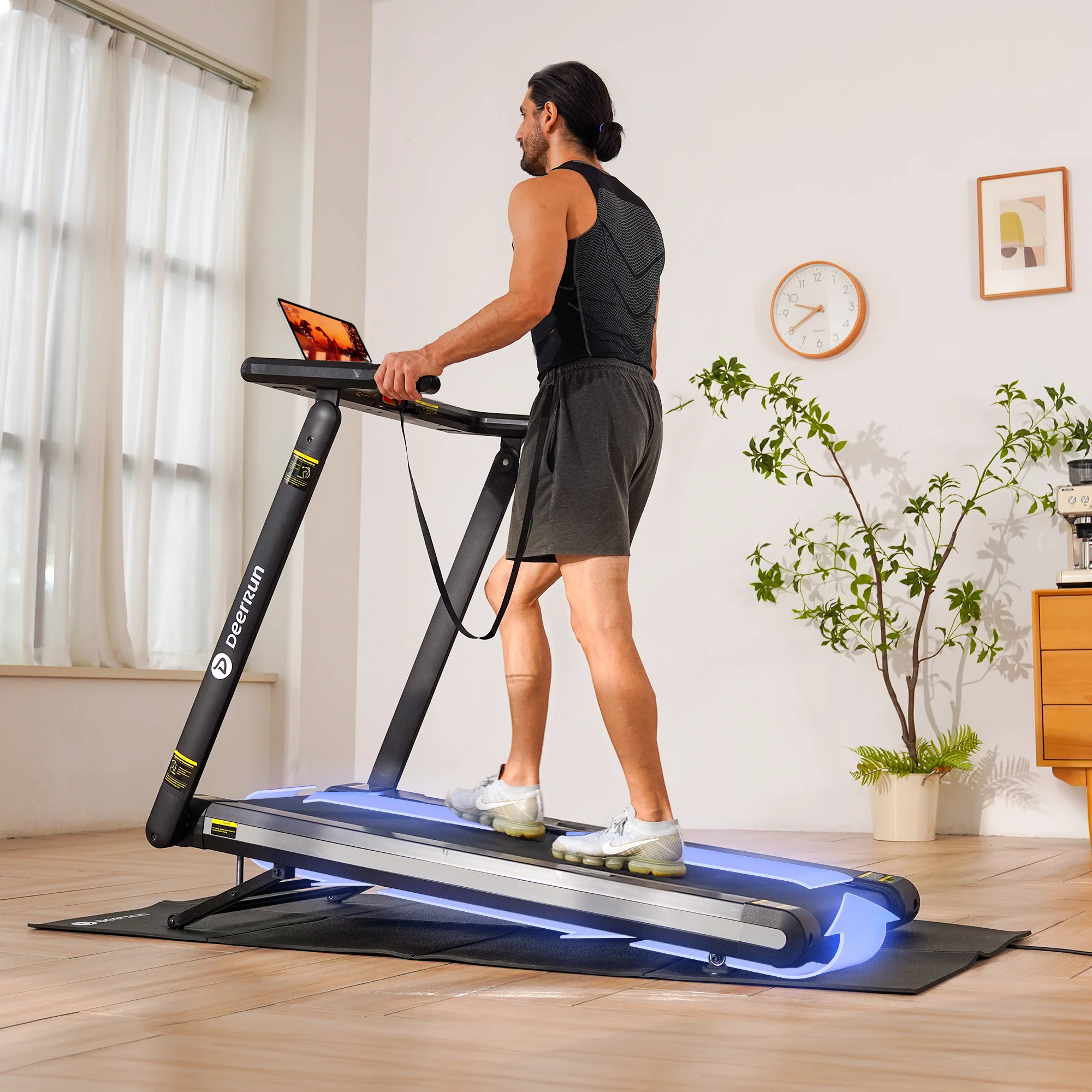 X20 Treadmill with 15% Auto Incline Full Running Deck Treadmill - Image 8