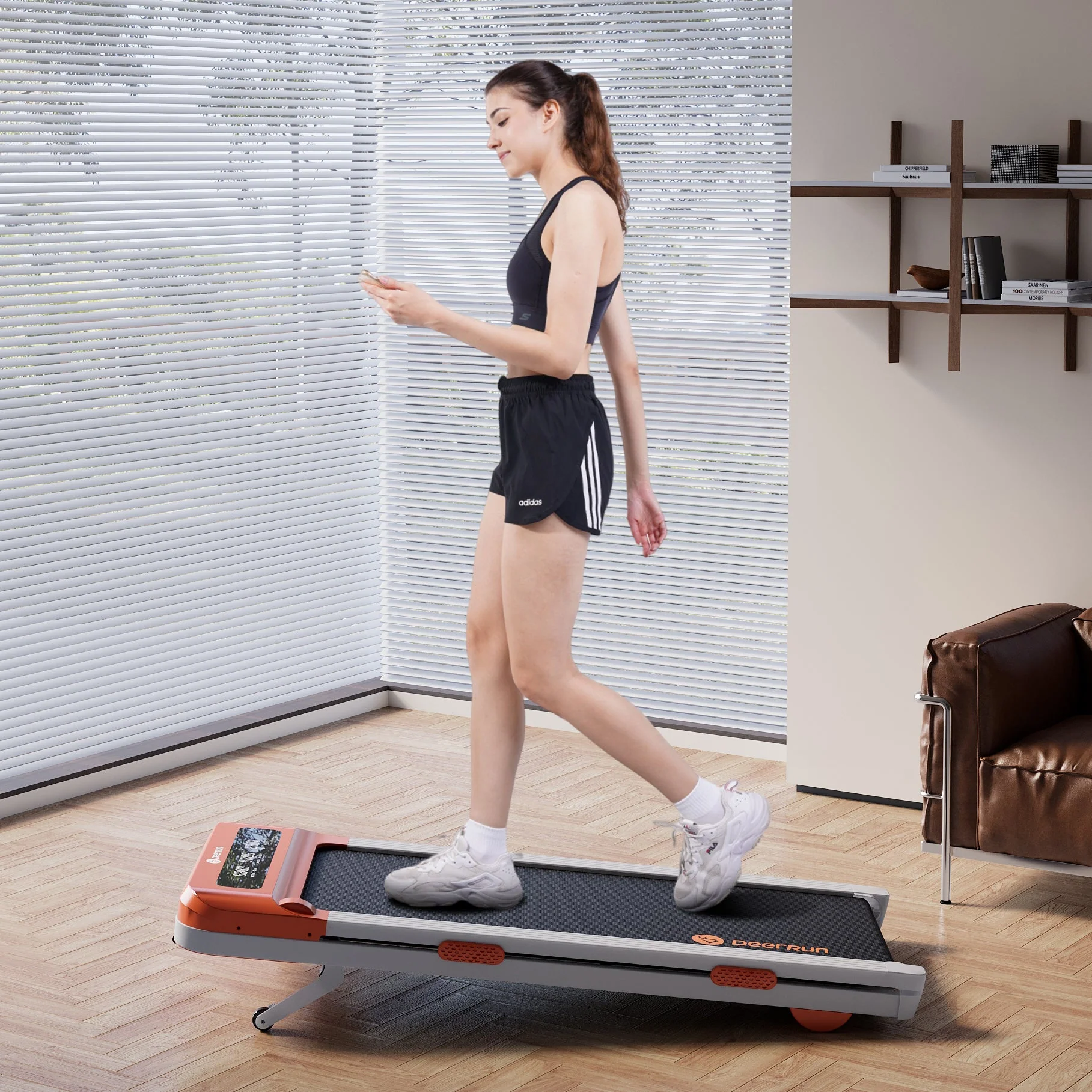 DeerRun Z10 12% Auto Incline Smart Walking Pad Treadmill - Image 8
