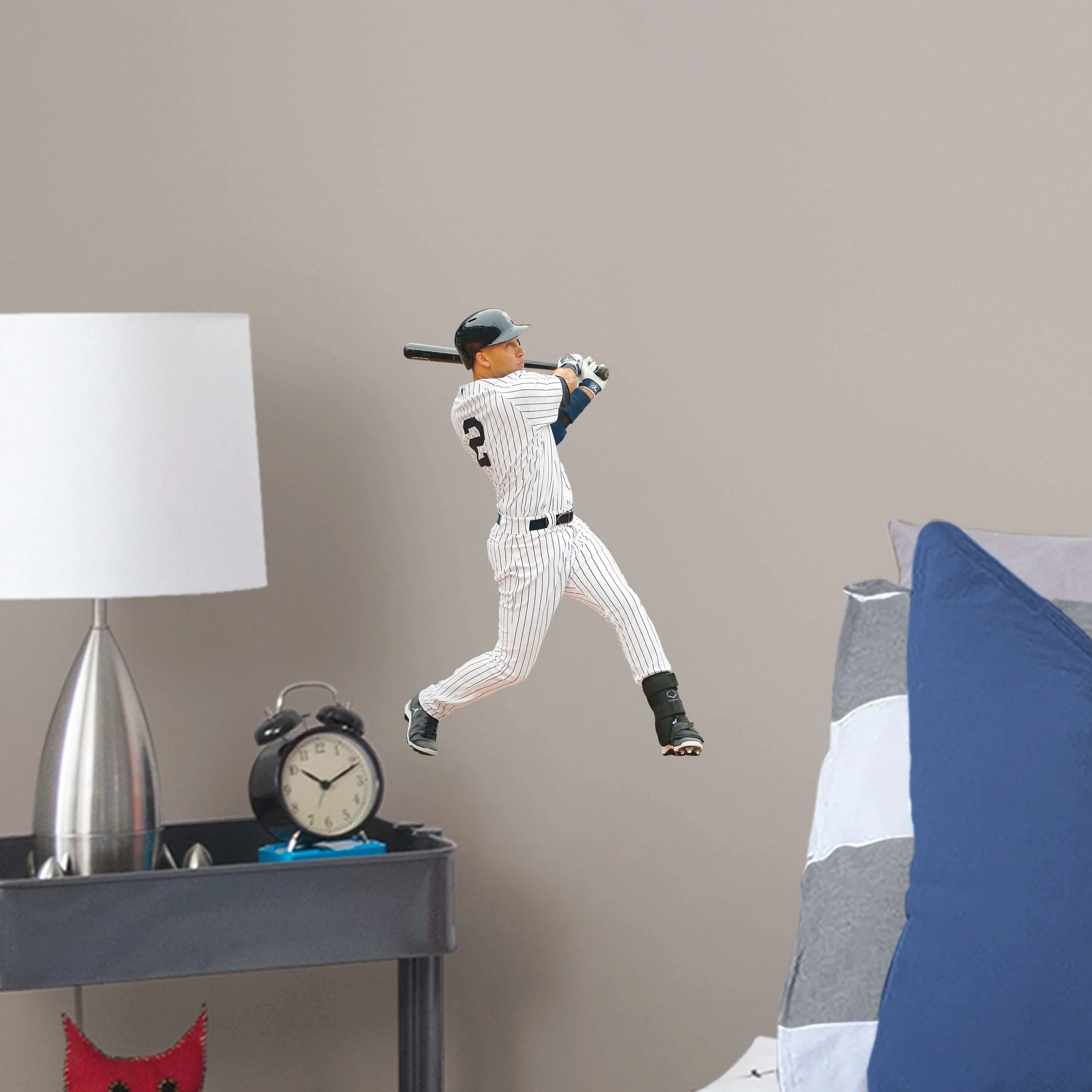 New York Yankees Derek Jeter Reusable Vinyl Wall Decals - Image 3