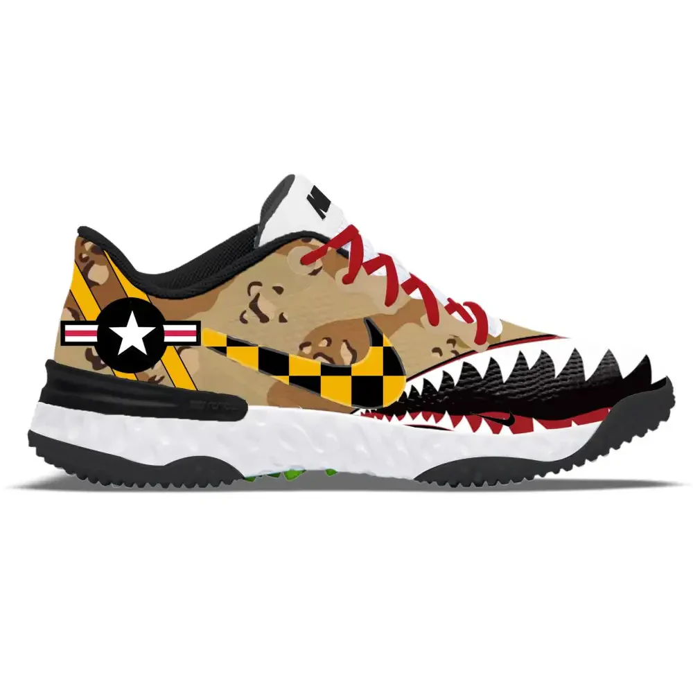 "Desert Camo" Nike Alpha Huarache Elite 3 Turfs
