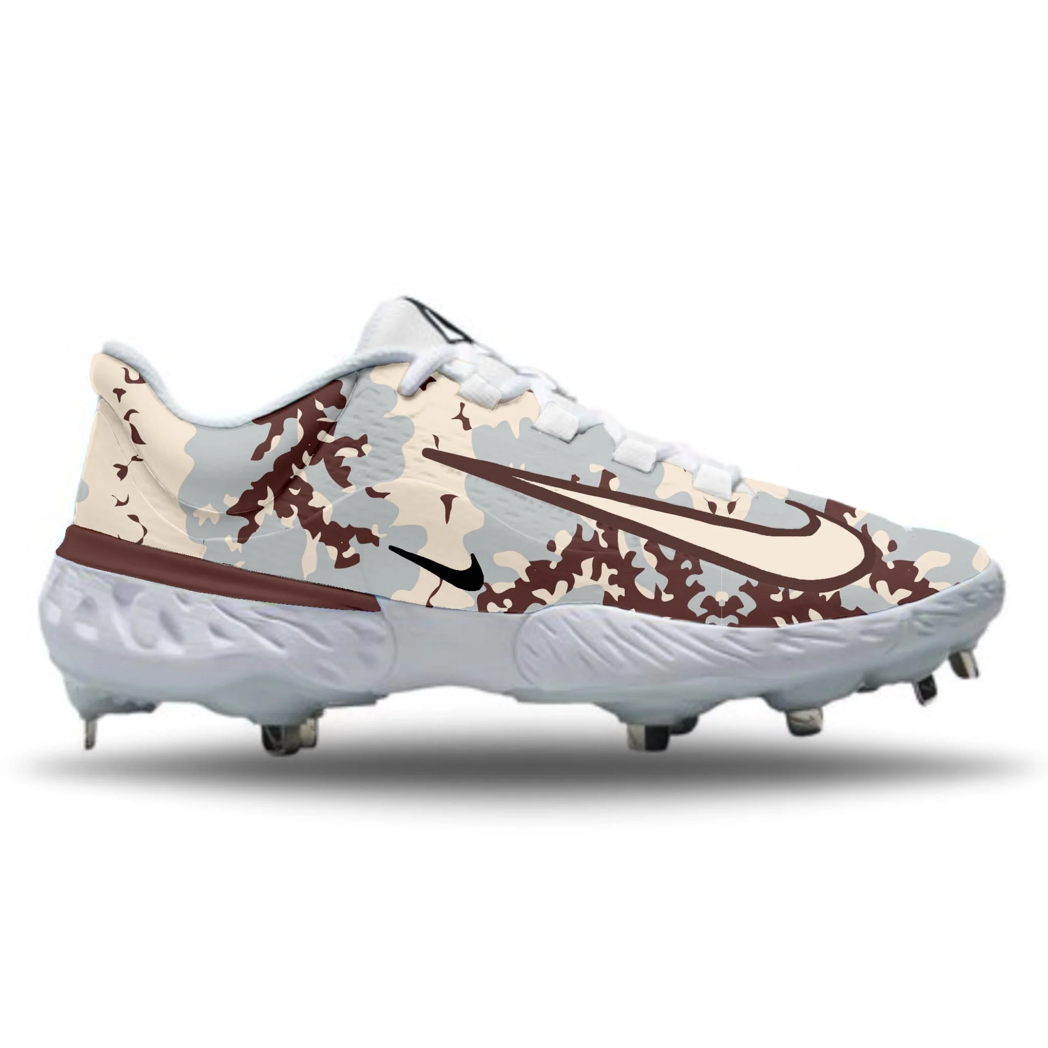 "Desert Phantom" Nike Alpha Huarache Elite 4 Low Cleats
