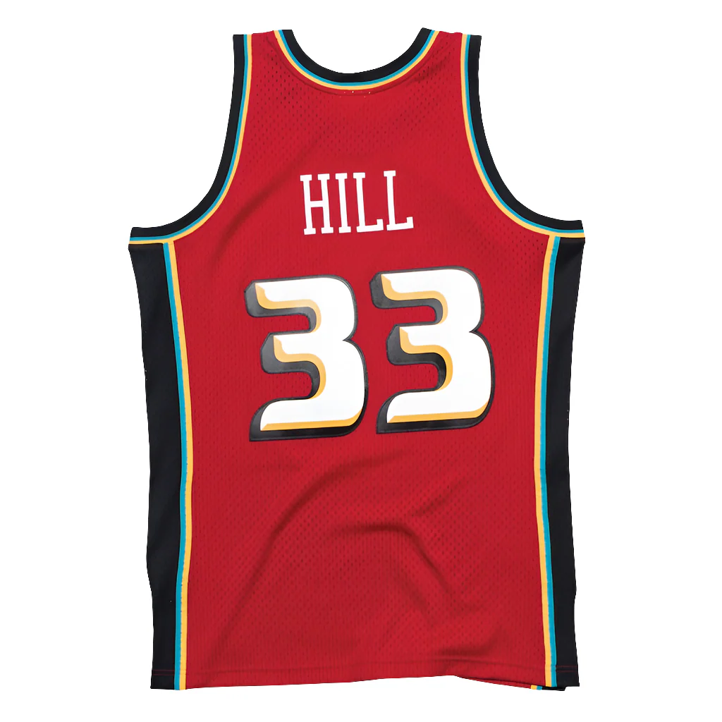Detroit Pistons Grant Hill 99-00 Alternate Mitchell & Ness Swingman jersey - Image 2
