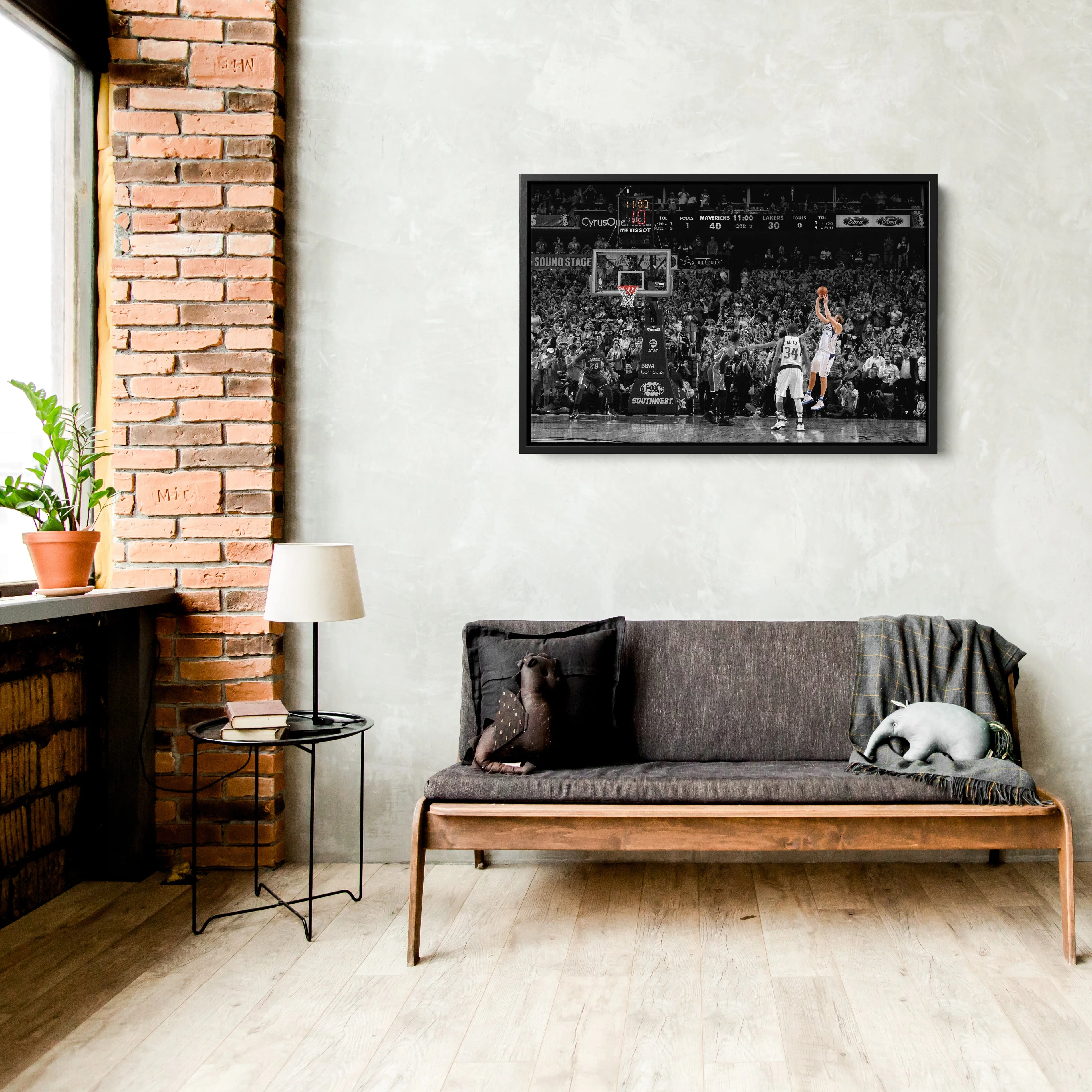 Dirk Nowitzki 30K Points Canvas – NBA Wall Art for Room Decor - Image 6