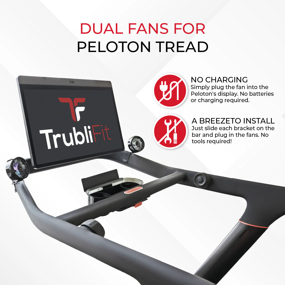 Dual Fans for Peloton Tread - Image 6