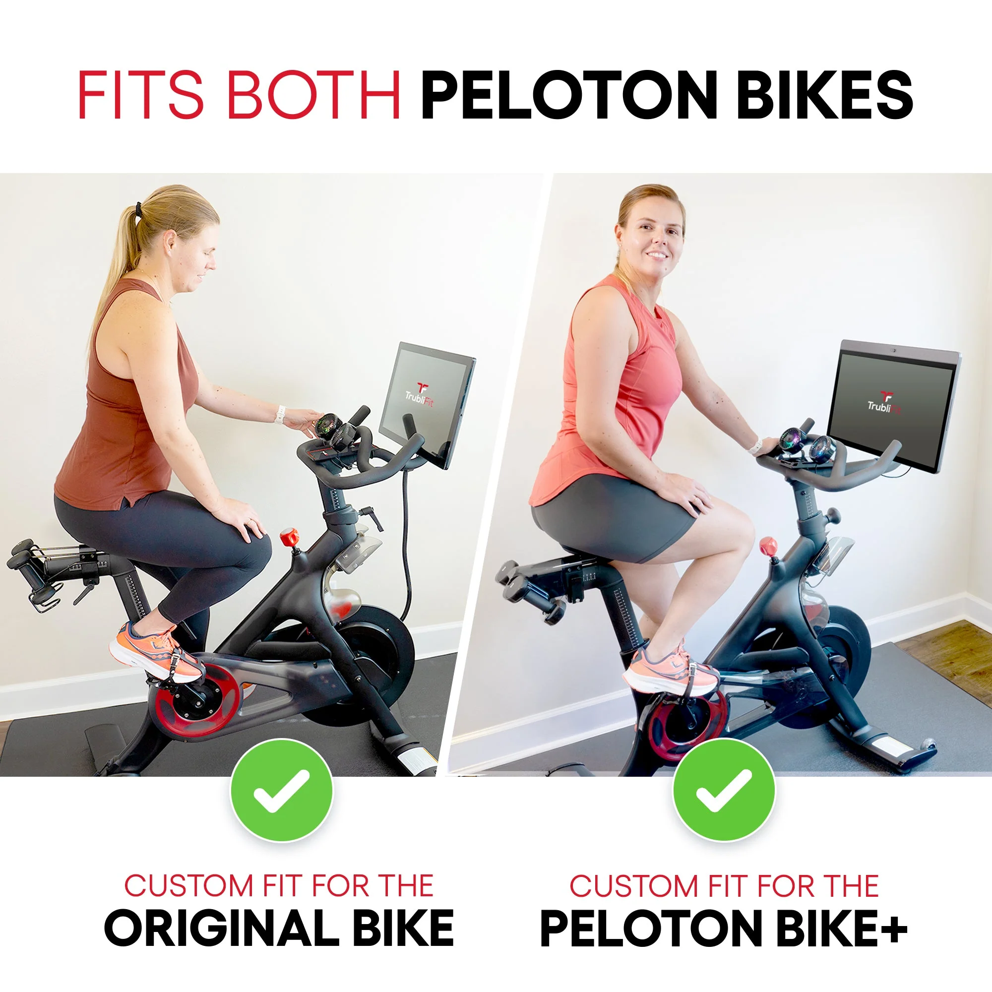 Dual Fans with Phone Tray for the Peloton Bikes - Image 2