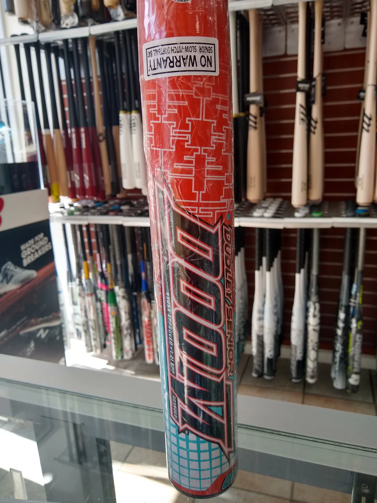Dudley DOOM Senior Slowpitch Softball Bat 12" - Composite - Image 3
