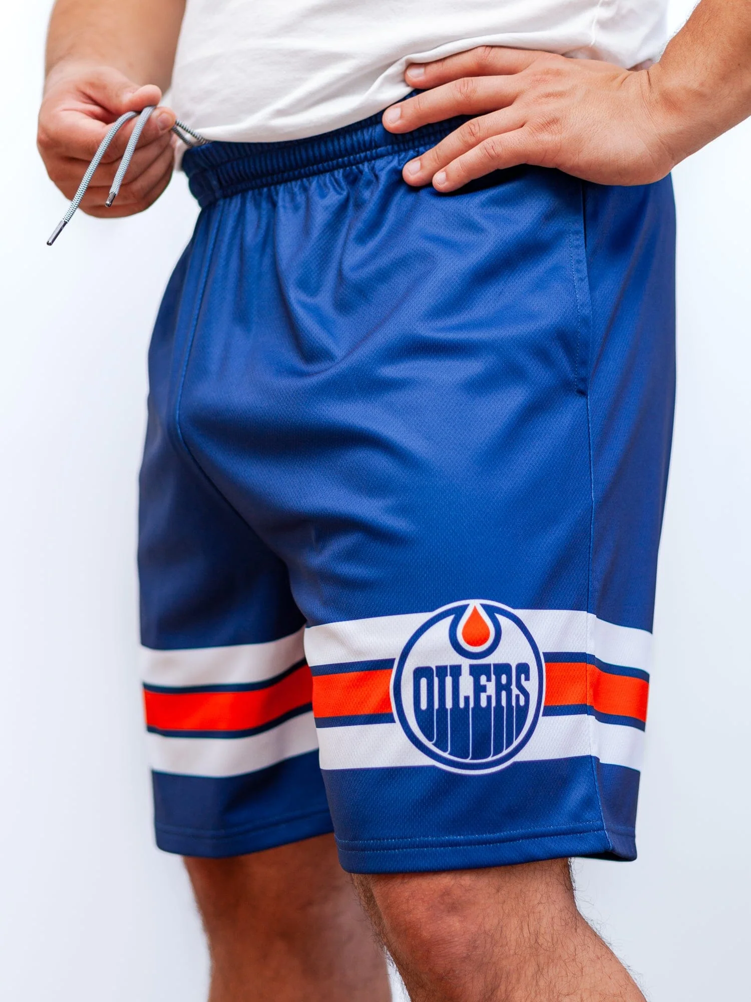Edmonton Oilers Mesh Hockey Shorts - Image 3