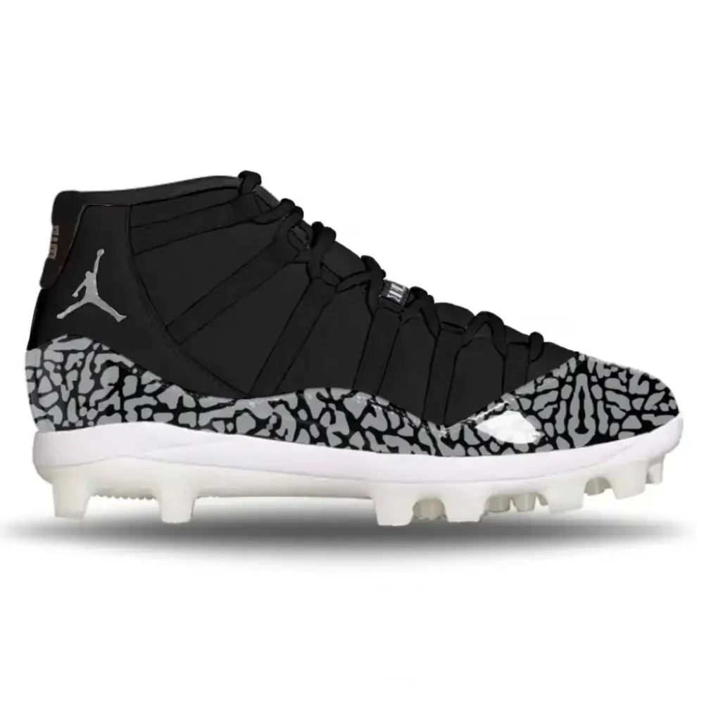 "Elephant Print" Jordan 11 Retro MCS Cleats