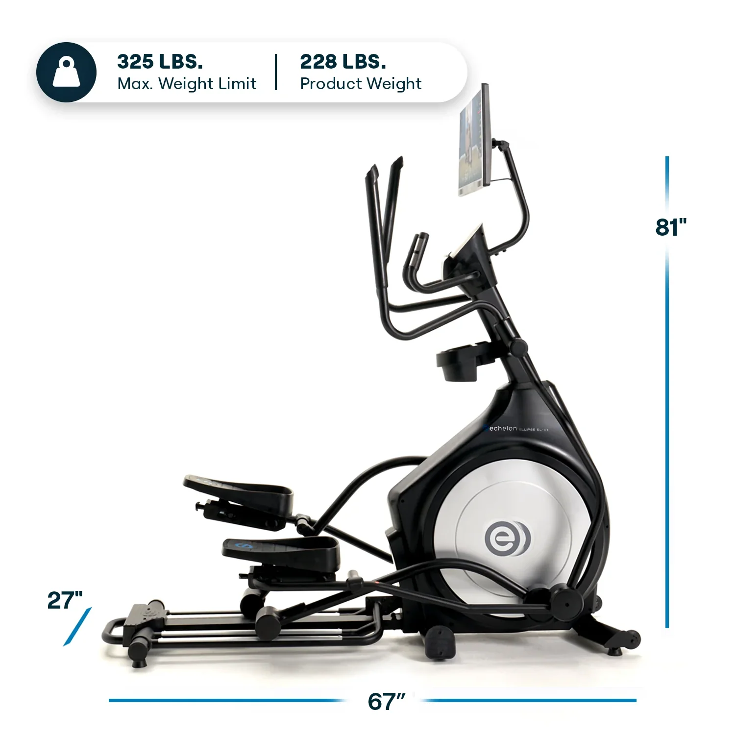 Ellipse EL-8s Elliptical Trainer (Commercial Grade) - Image 7