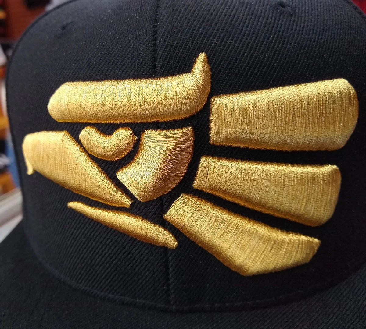Embroidered Eagle & Mexico Flag Snapback Hat - Image 7