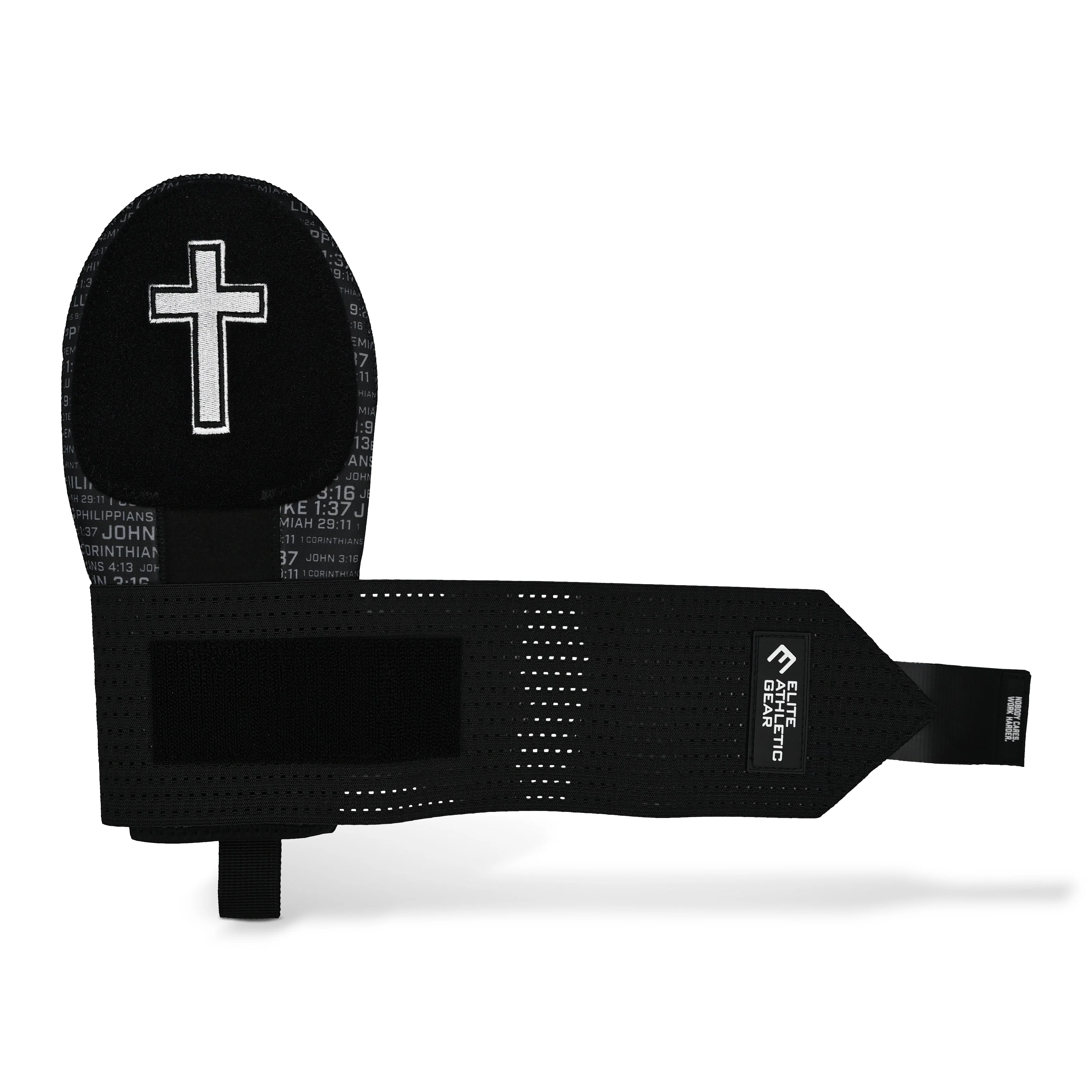 Faith Cross Black Sliding Mitt - Image 2