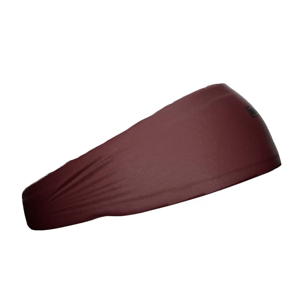 Faith Cross Maroon Headband - Image 2