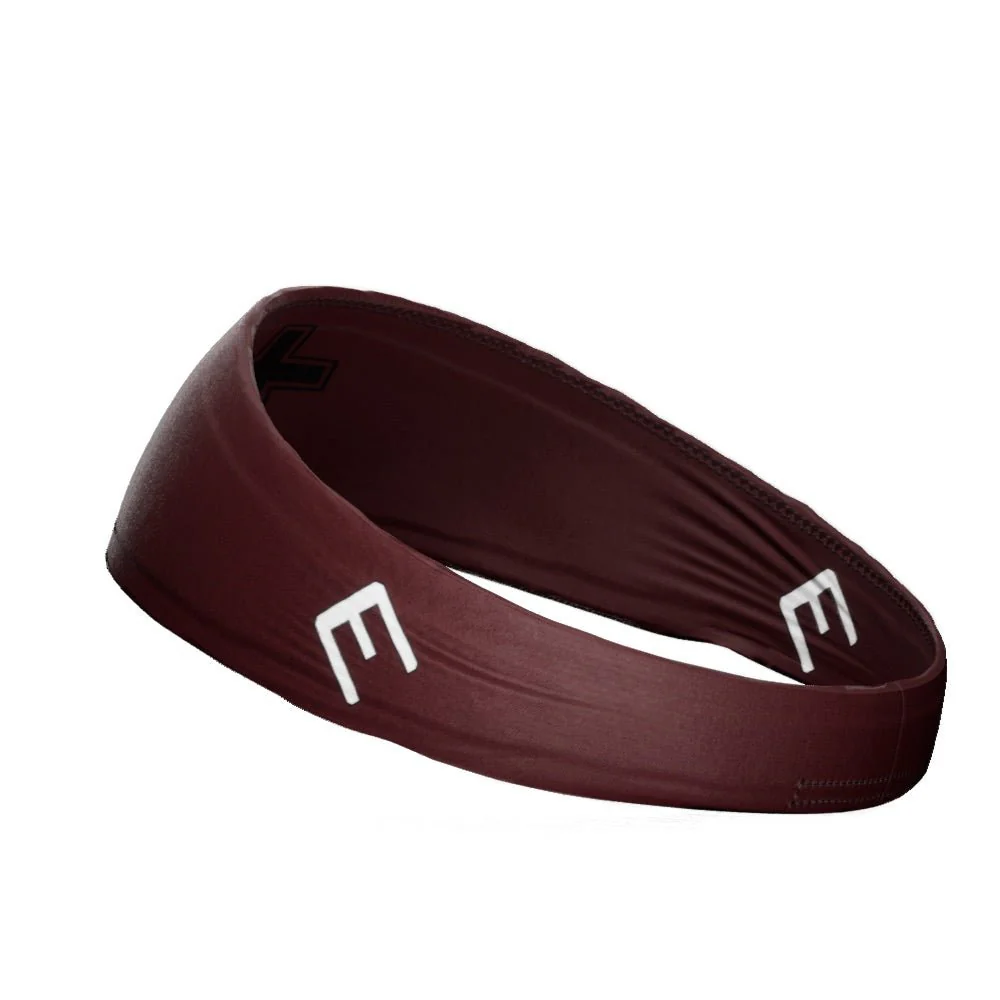 Faith Cross Maroon Headband - Image 4
