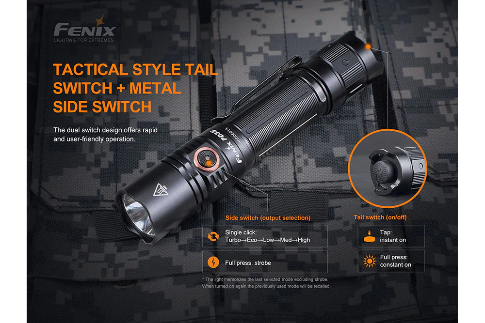 Fenix PD35 V3.0 Everyday Carry Flashlight - 1700 Lumens - Image 10