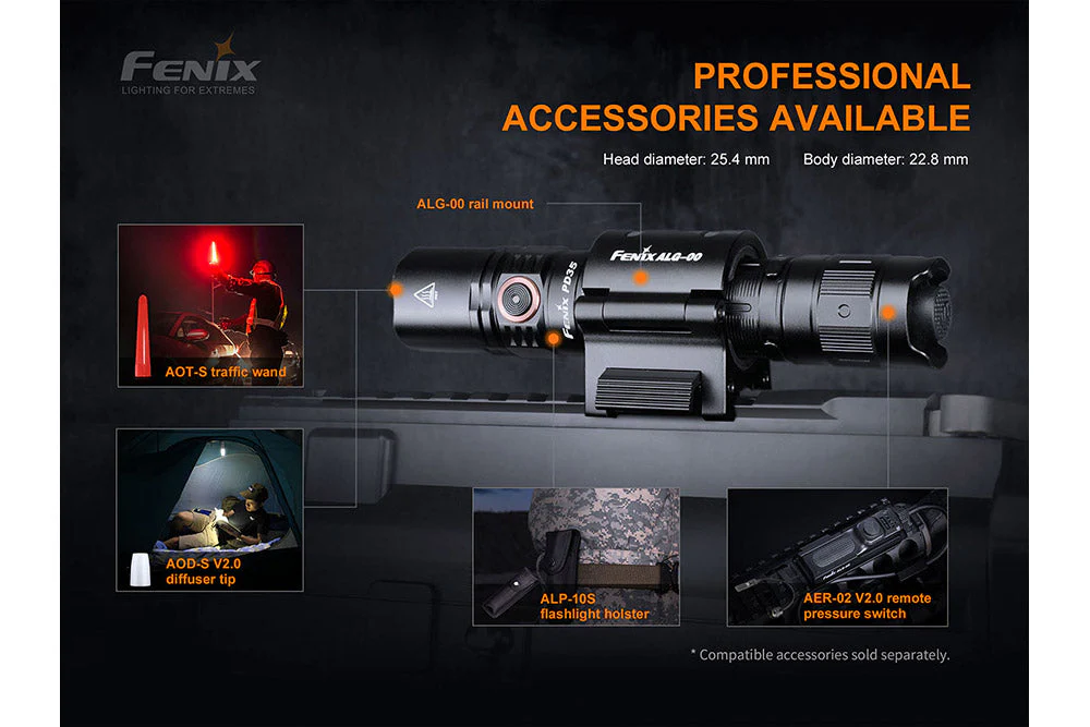 Fenix PD35 V3.0 Everyday Carry Flashlight - 1700 Lumens - Image 14