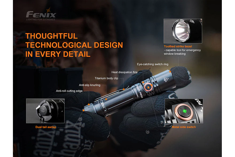 Fenix PD35 V3.0 Everyday Carry Flashlight - 1700 Lumens - Image 3
