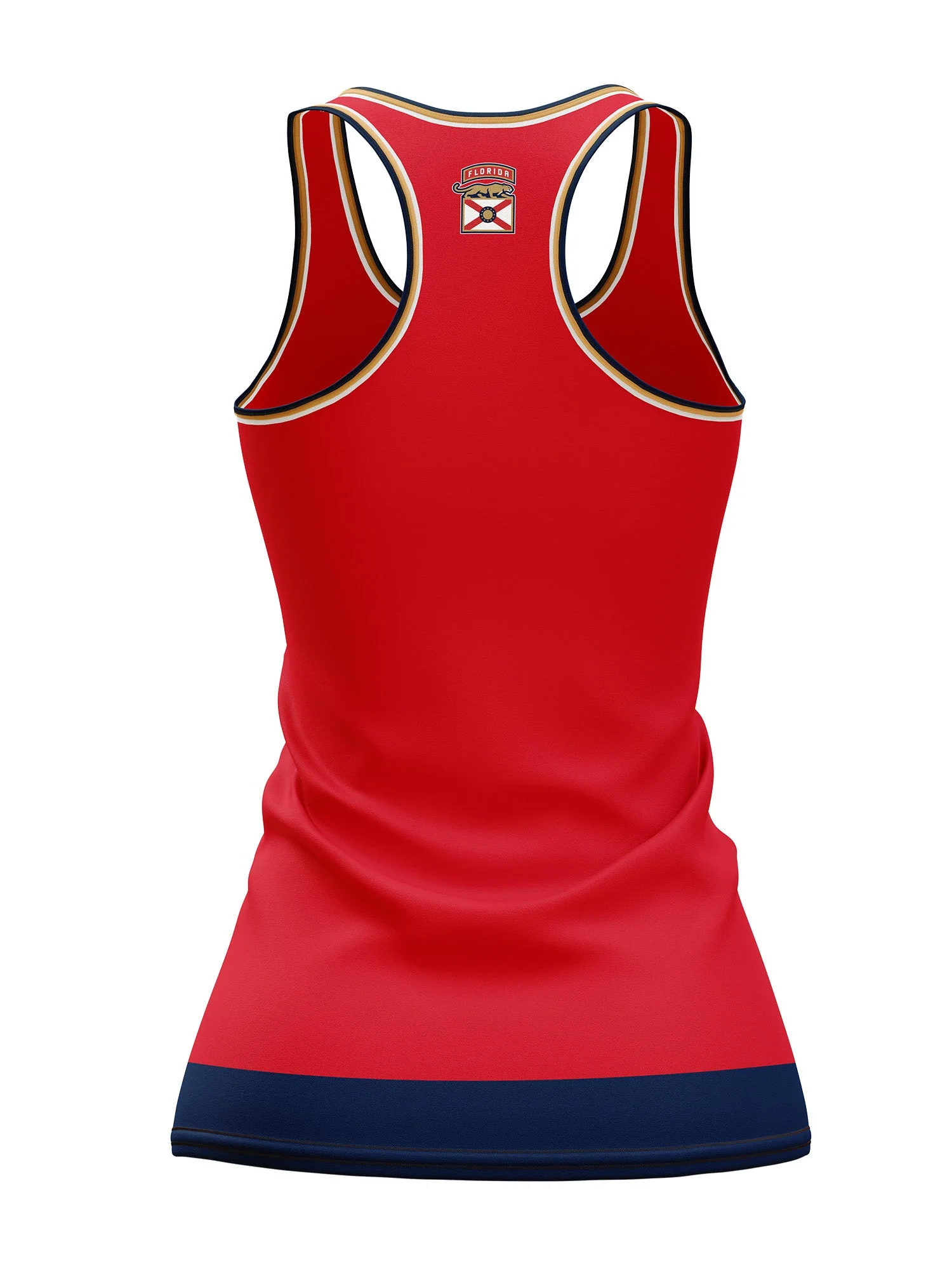 Florida Panthers Women's Racerback Hockey Tank - Image 2