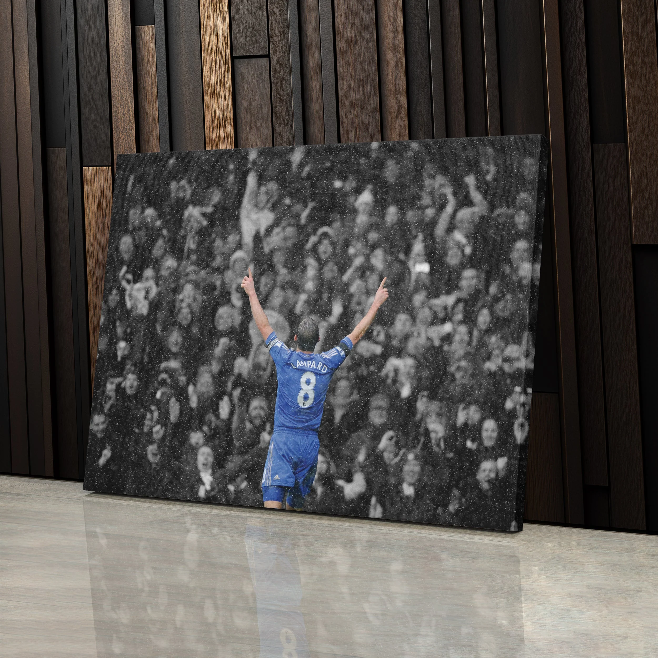 Chelsea FC Soccer Legend Frank Lampard Canvas for Man Cave - Image 5