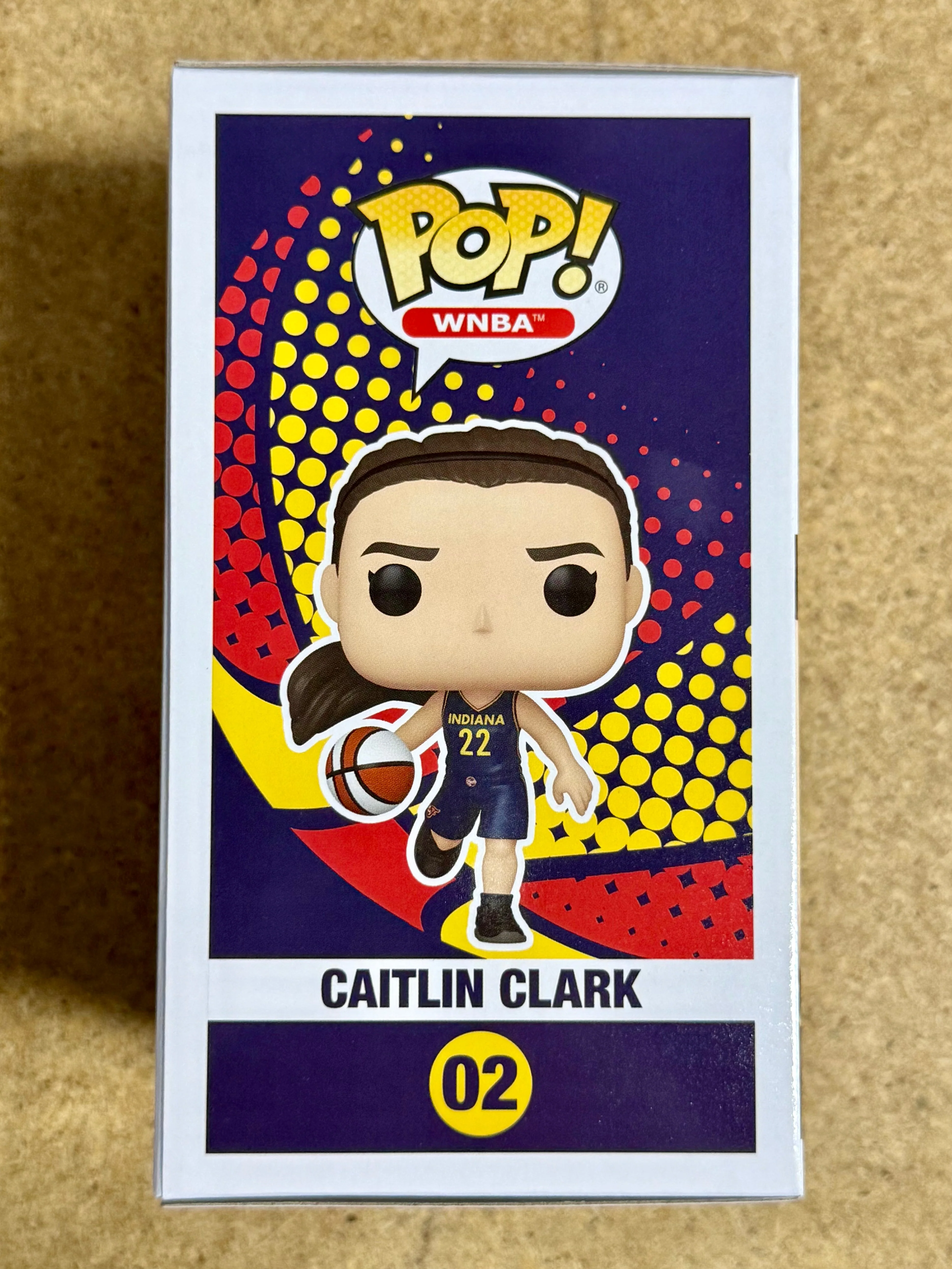 Funko Pop! Basketball Caitlyn Clark #02 WNBA Indiana Fever NCAA Iowa Hawkeyes - Image 4