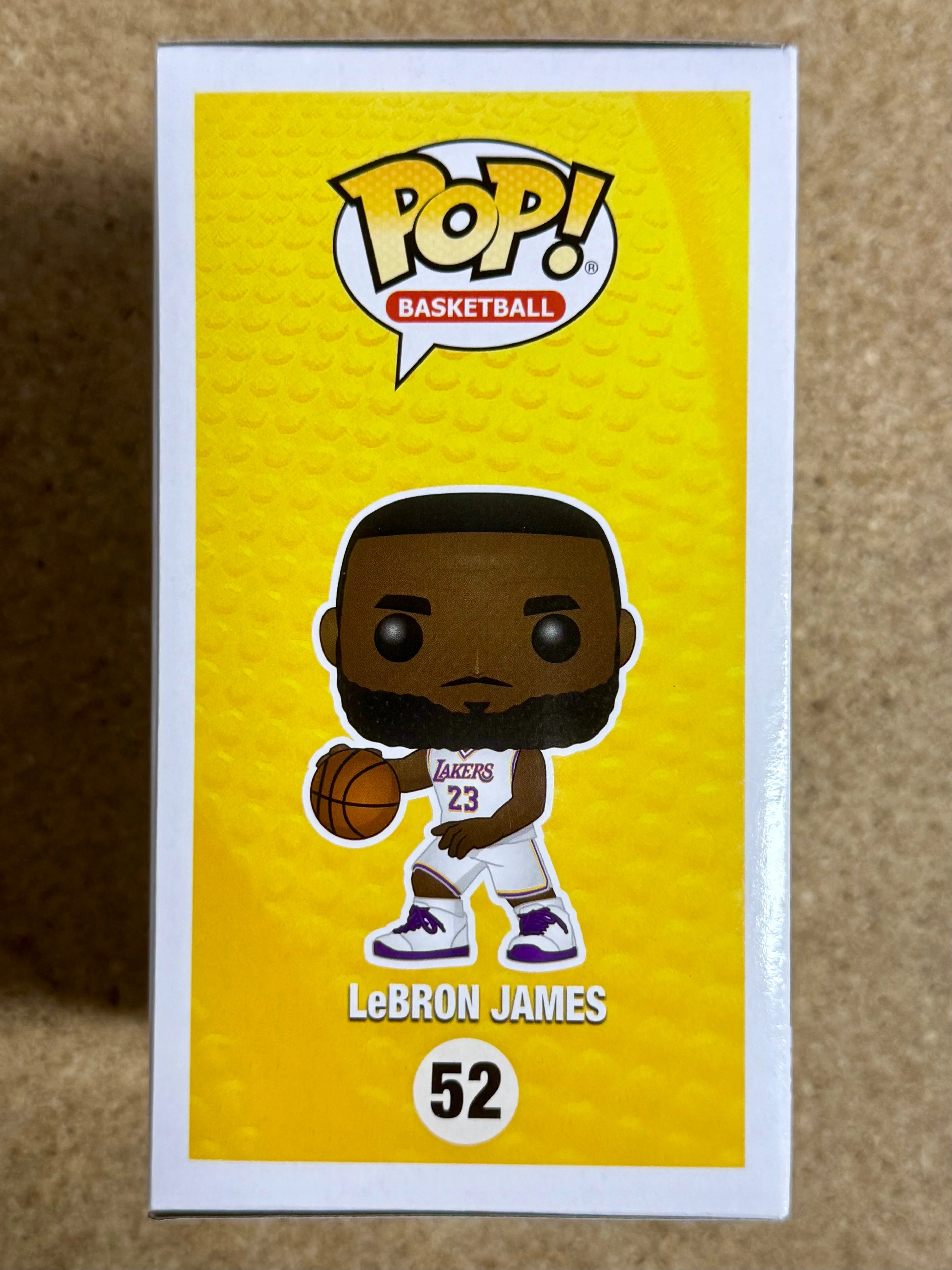 Funko Pop! Basketball Lebron James Dribbling #52 NBA Los Angeles LA Lakers - Image 4