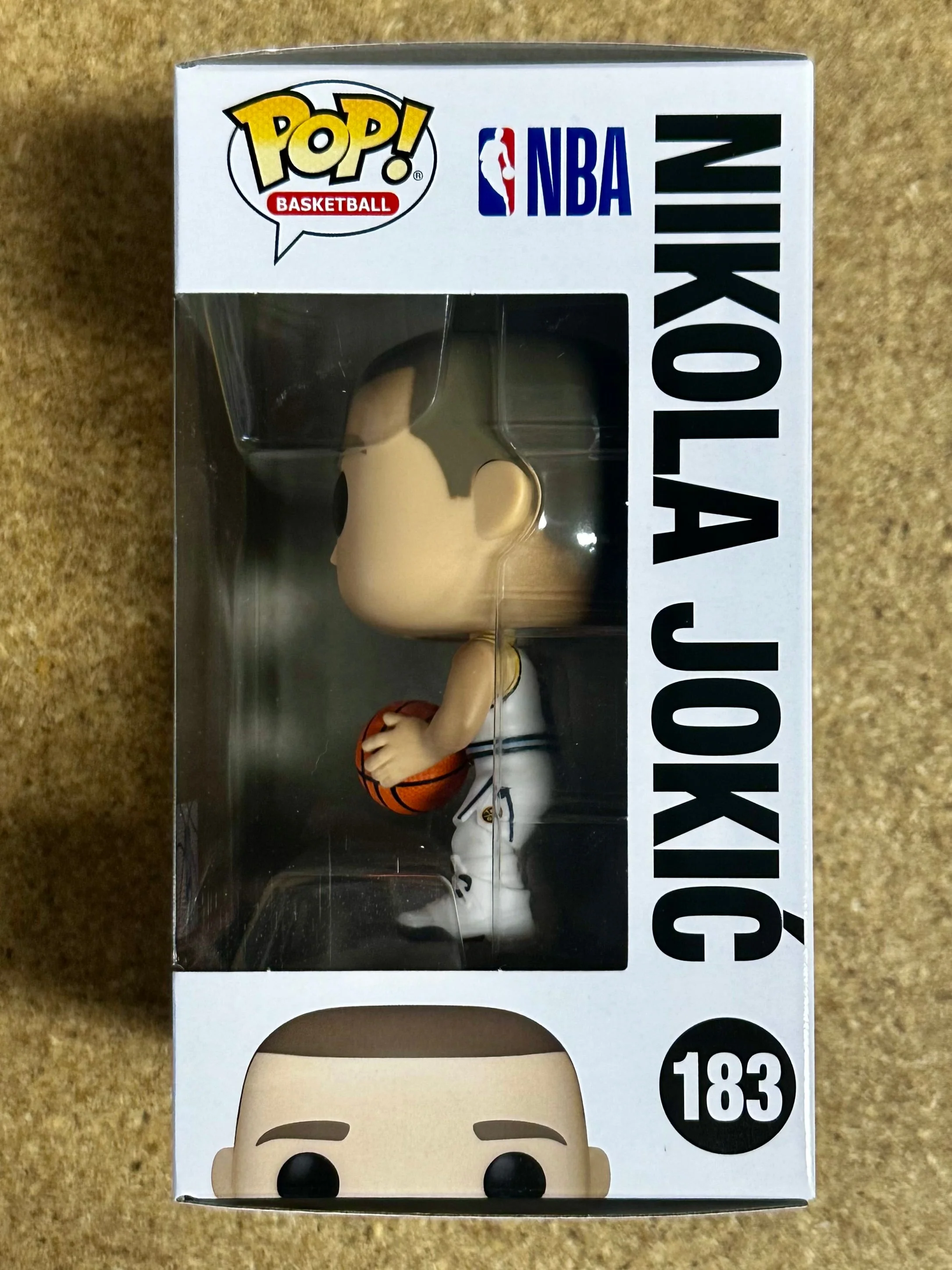 Funko Pop! Basketball Nikola Jokic #183 NBA Denver Nuggets 2024 Serbia - Image 2