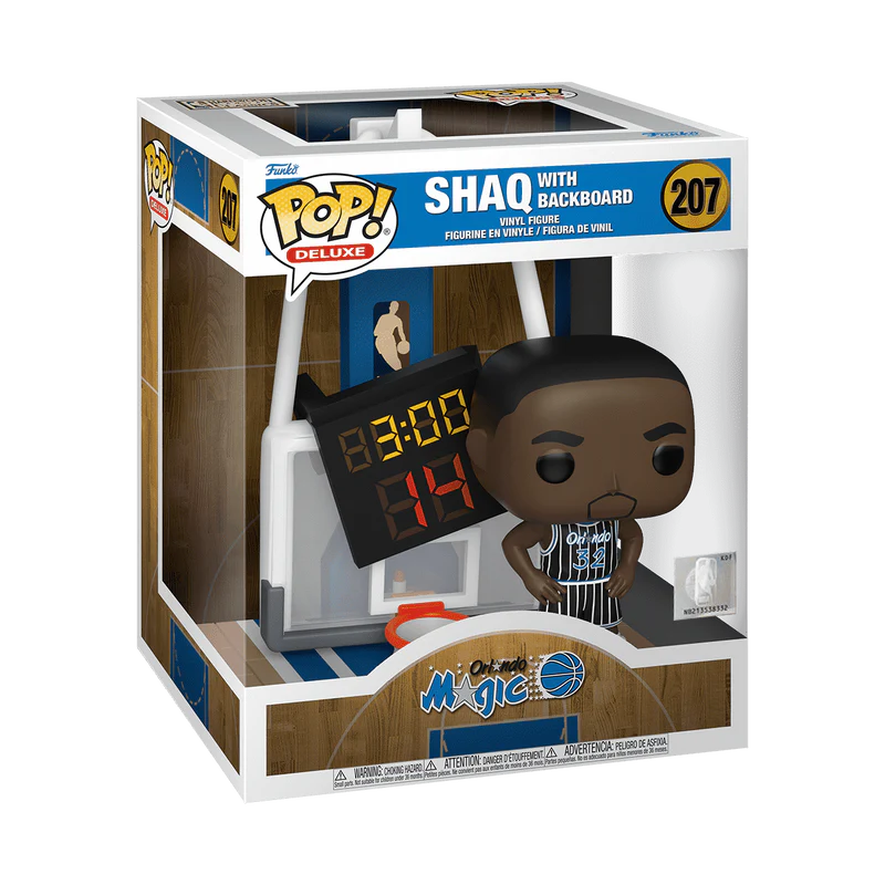 Funko POP! Deluxe NBA Shaquille O'Neal With Backboard Vinyl Figure