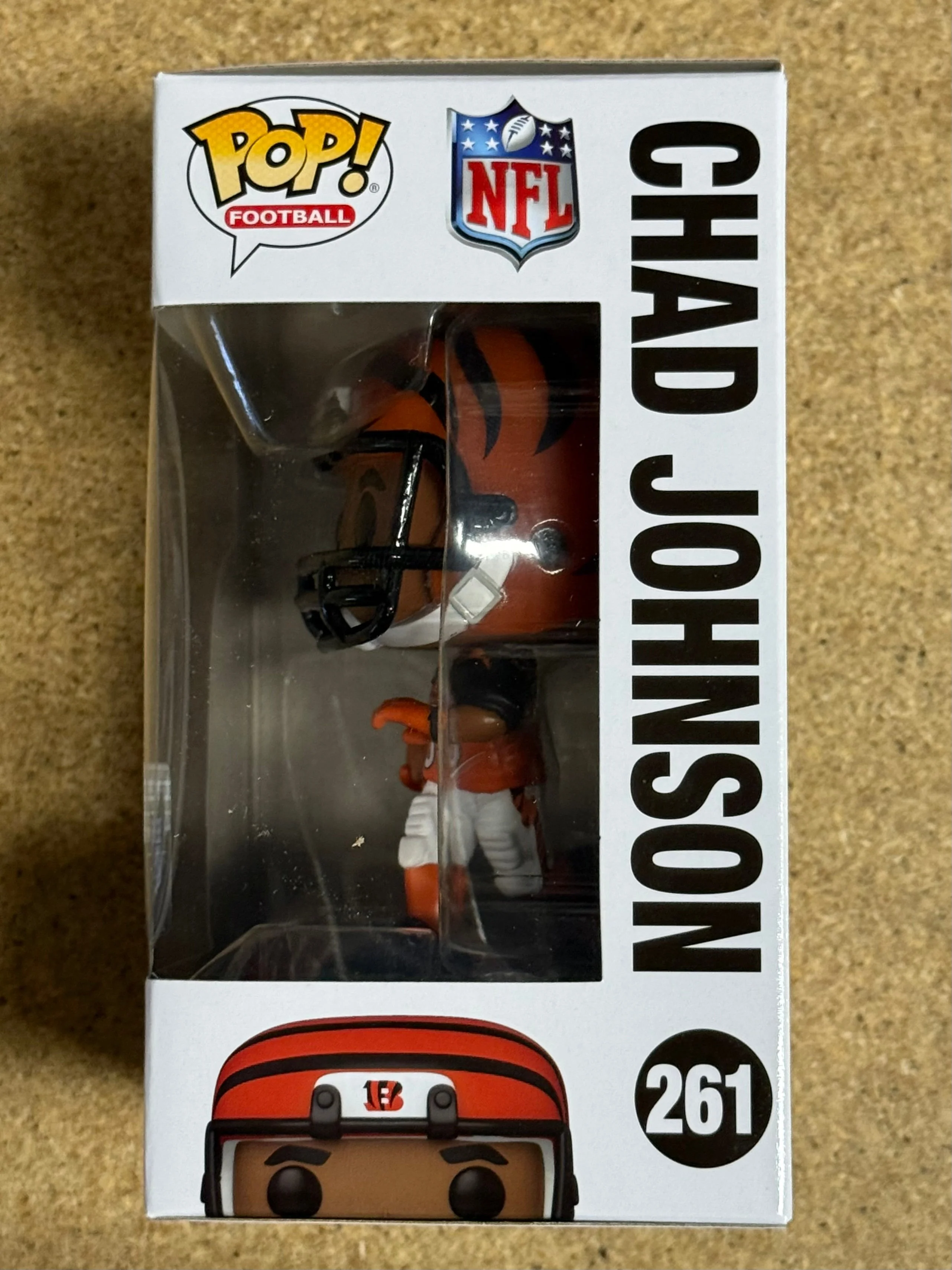 Funko Pop! Football Chad Johnson (Ocho-Cinco) #261 NFL Cincinnati Bengals 2024 - Image 2