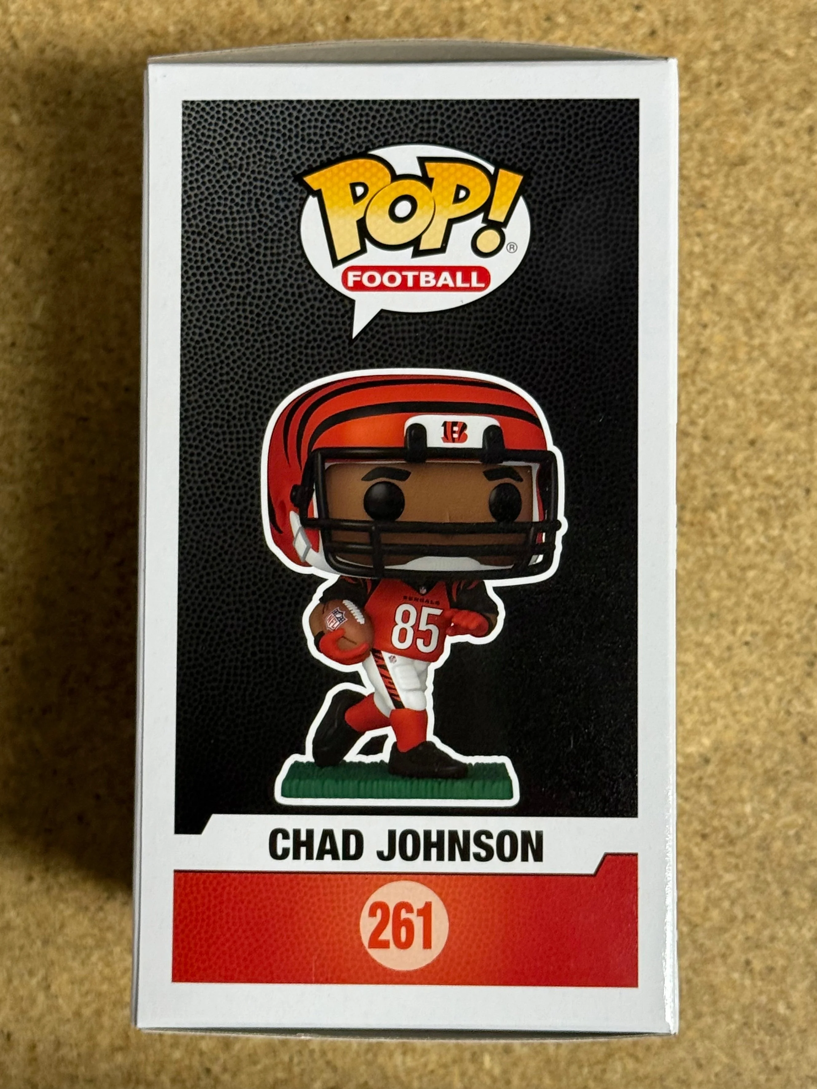 Funko Pop! Football Chad Johnson (Ocho-Cinco) #261 NFL Cincinnati Bengals 2024 - Image 4