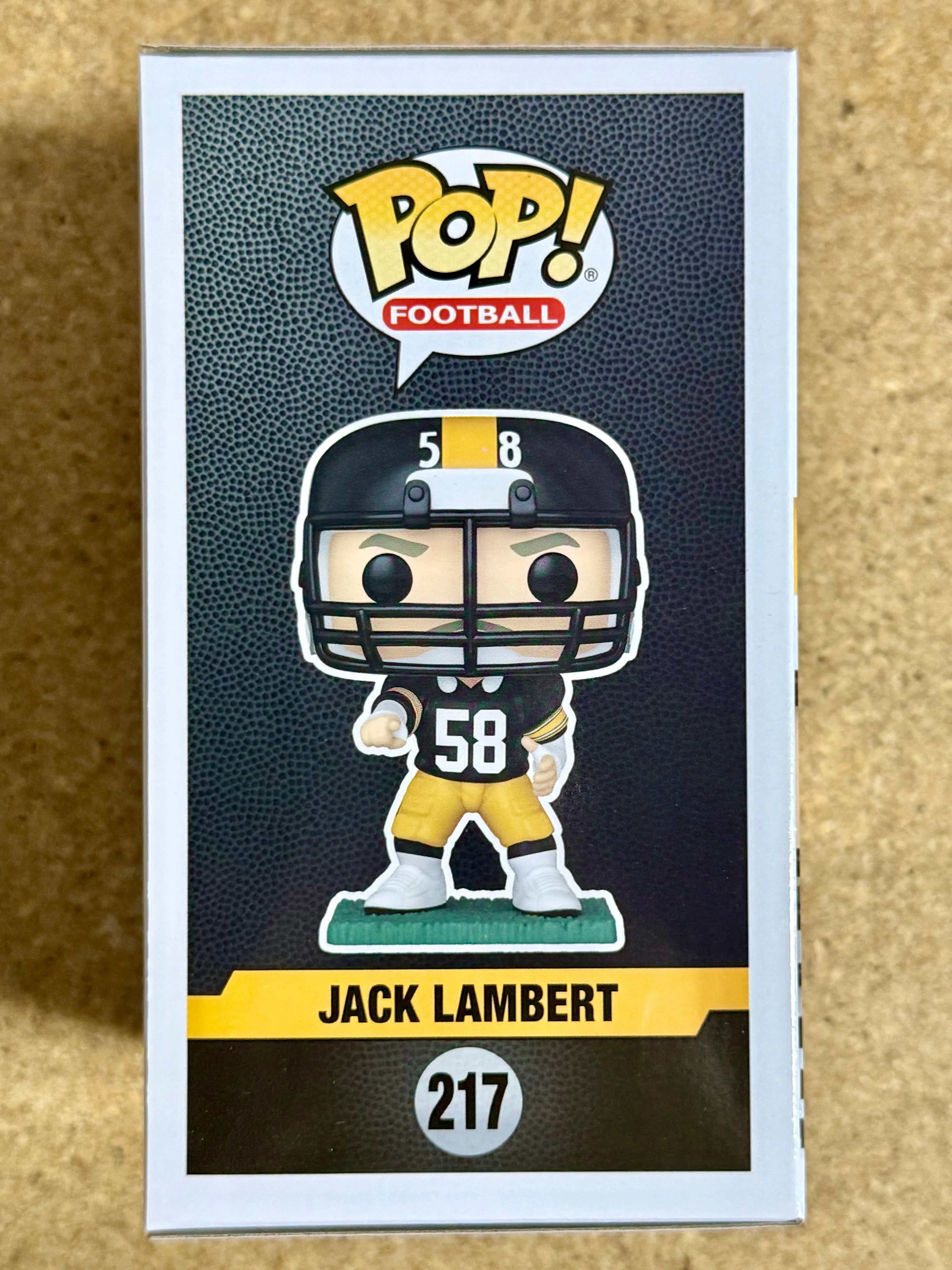 Funko Pop! Football Jack Lambert #217 NFL Pittsburgh Steelers 2024 Linebacker - Image 4