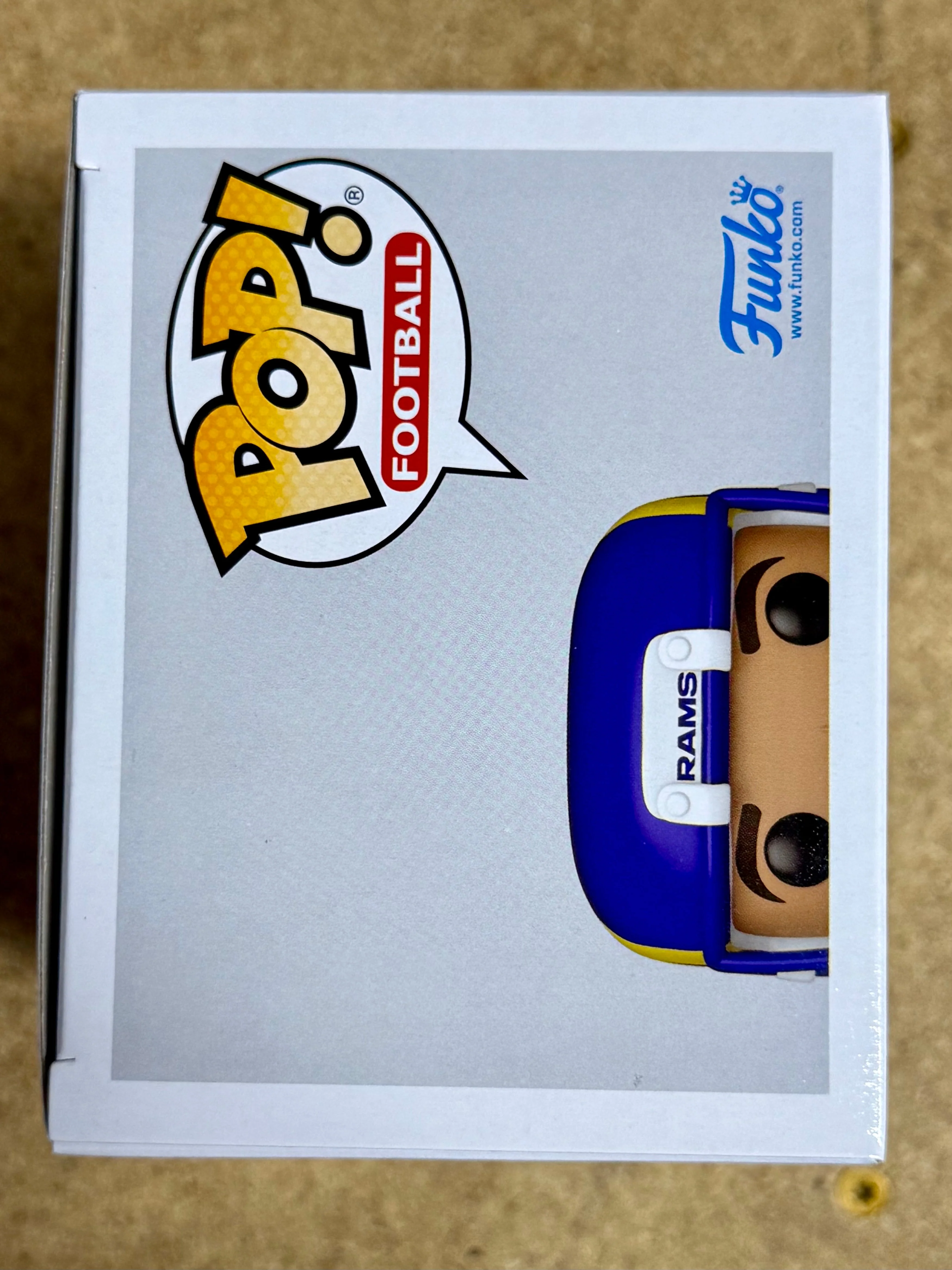 Funko POP! Football Puka Nacua #306 NFL Los Angeles Rams 2025 BYU Washington State - Image 5