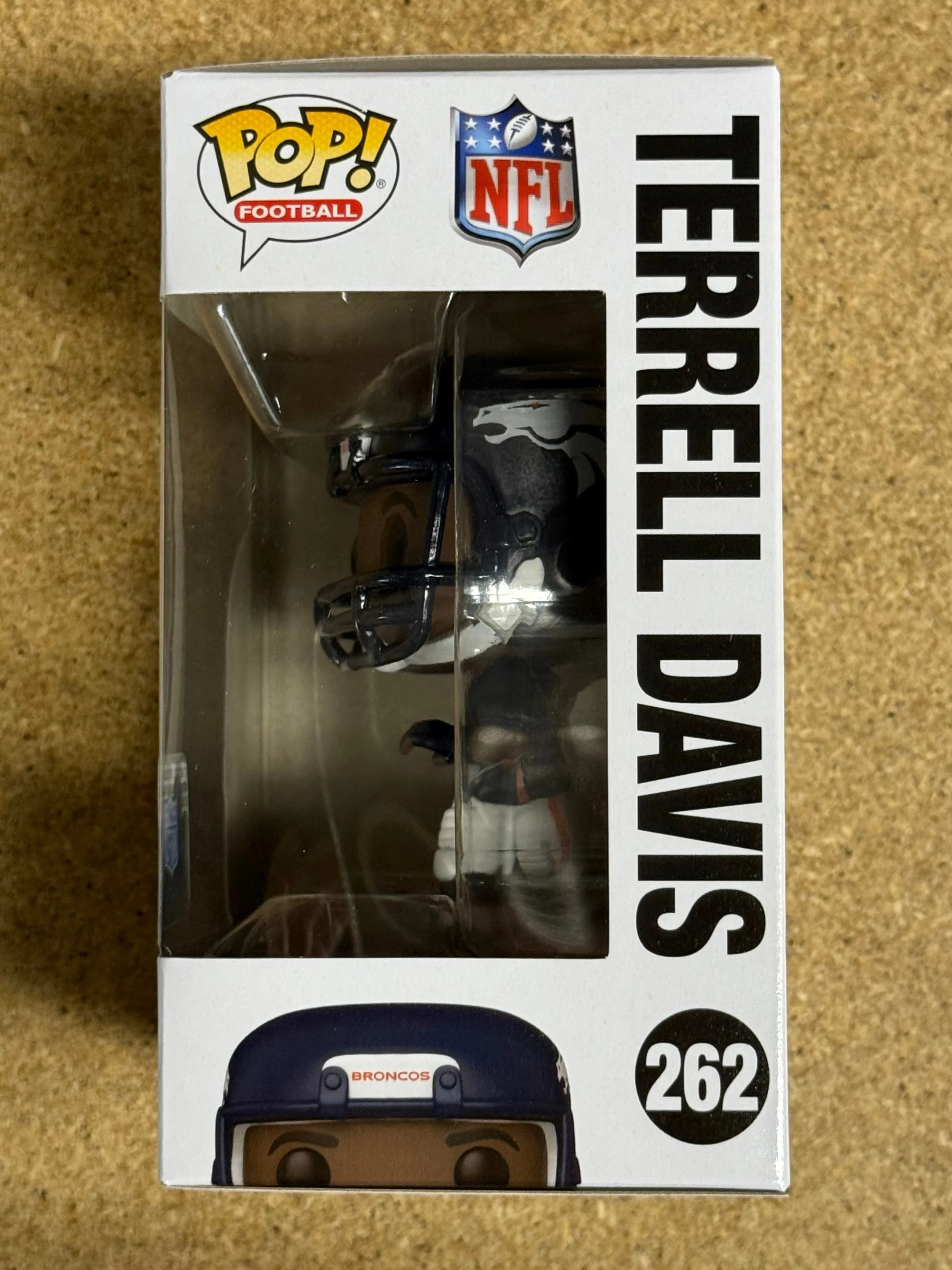 Funko Pop! Football Terrell Davis #262 NFL Denver Broncos Running Back 2024 - Image 2