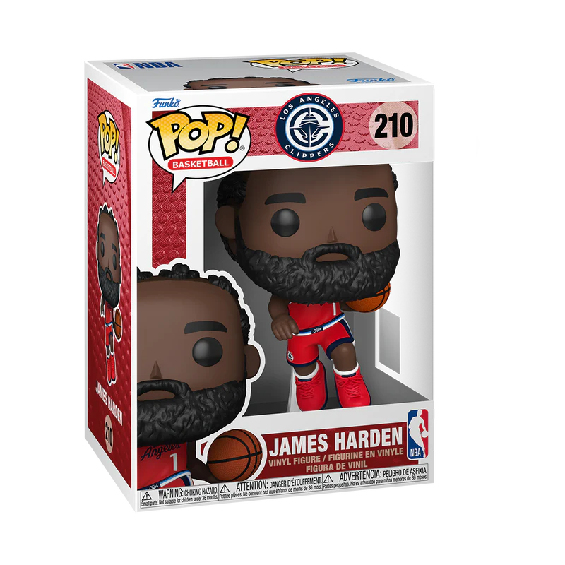 Funko POP! Los Angeles Clippers James Harden Vinyl Figure