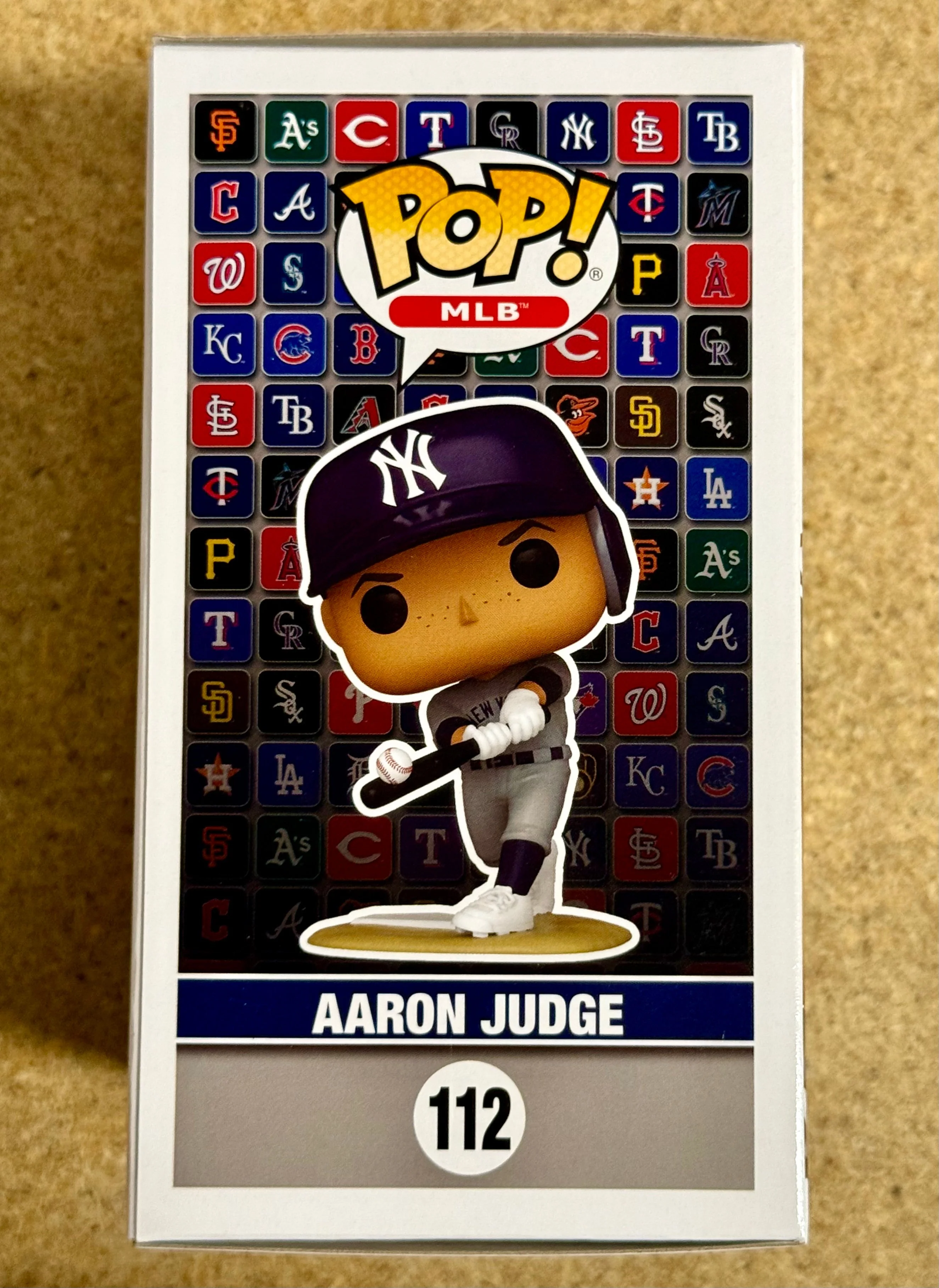 Funko Pop MLB Aaron Judge #112 New York Yankees Baseball Outfielder 2024 - Image 4
