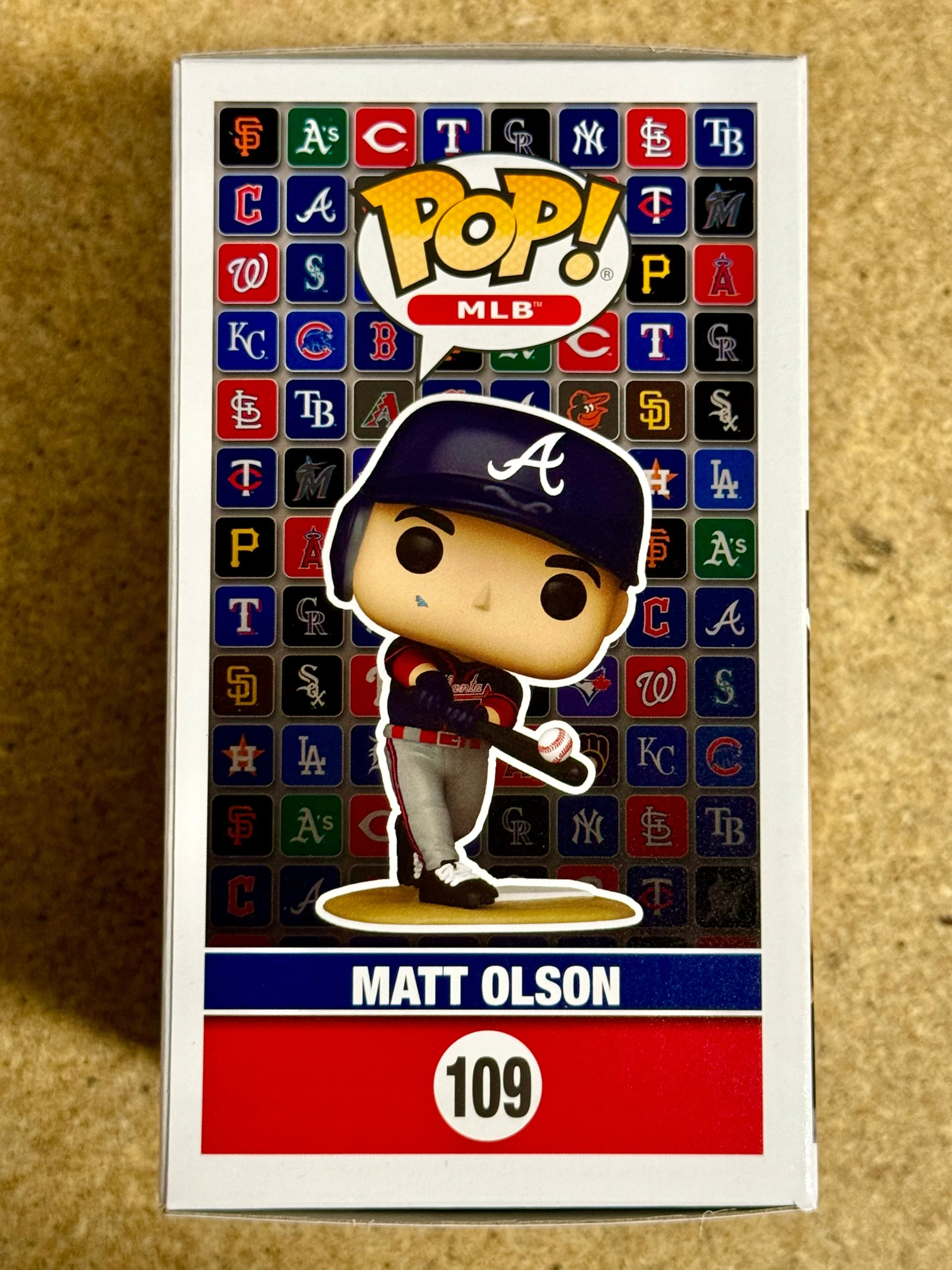 Funko Pop! MLB Matt Olson #109 Atlanta Braves Baseball 2024 First Baseman - Image 4
