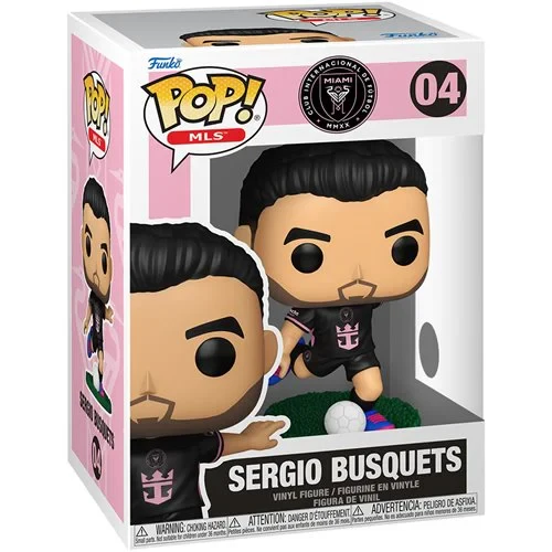 Funko Pop! MLS: Inter Miami - Sergio Busquets - Image 3