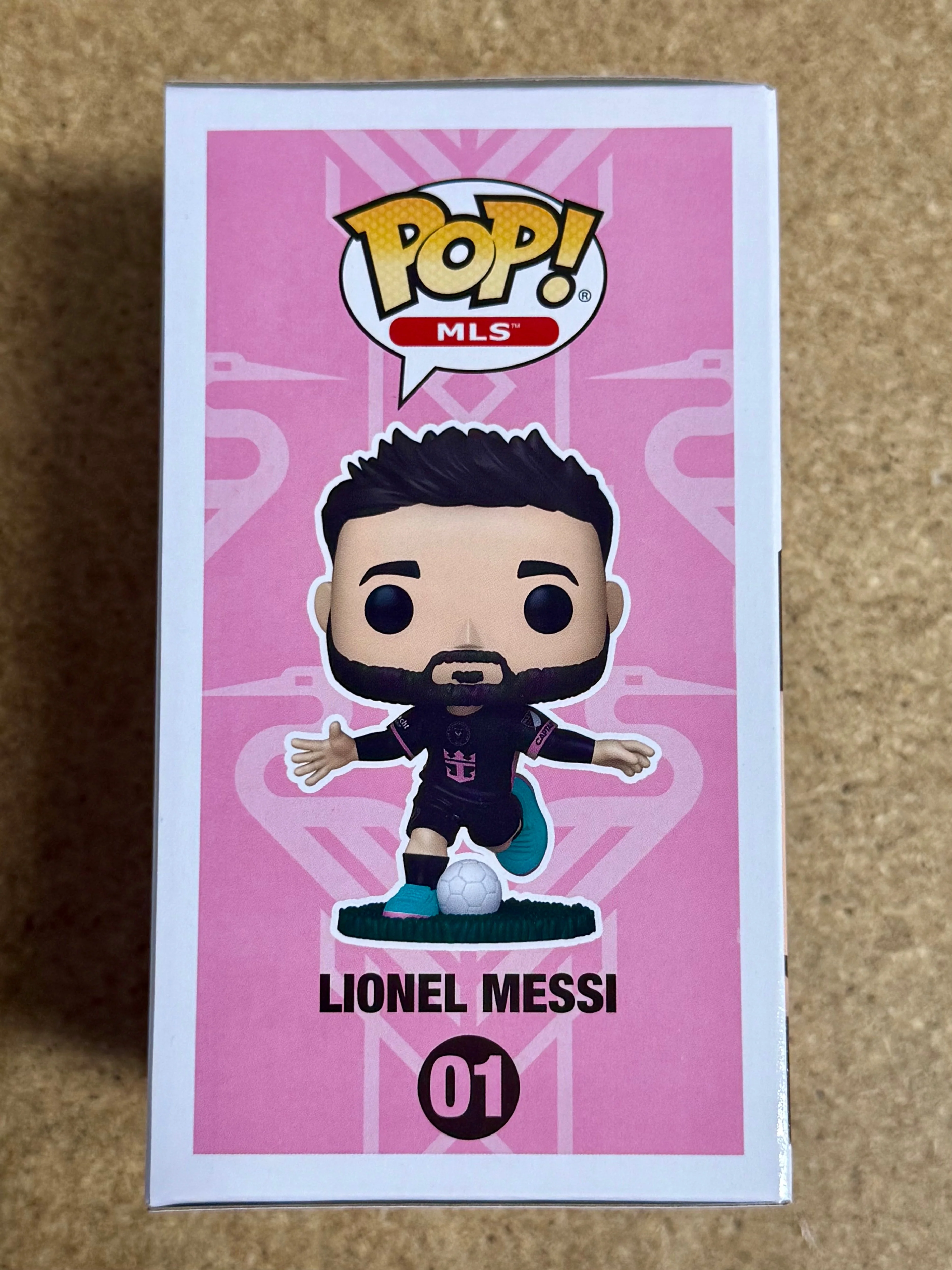 Funko Pop! MLS Lionel Messi (Away) #01 Soccer MLS Inter Miami 2025 - Image 5