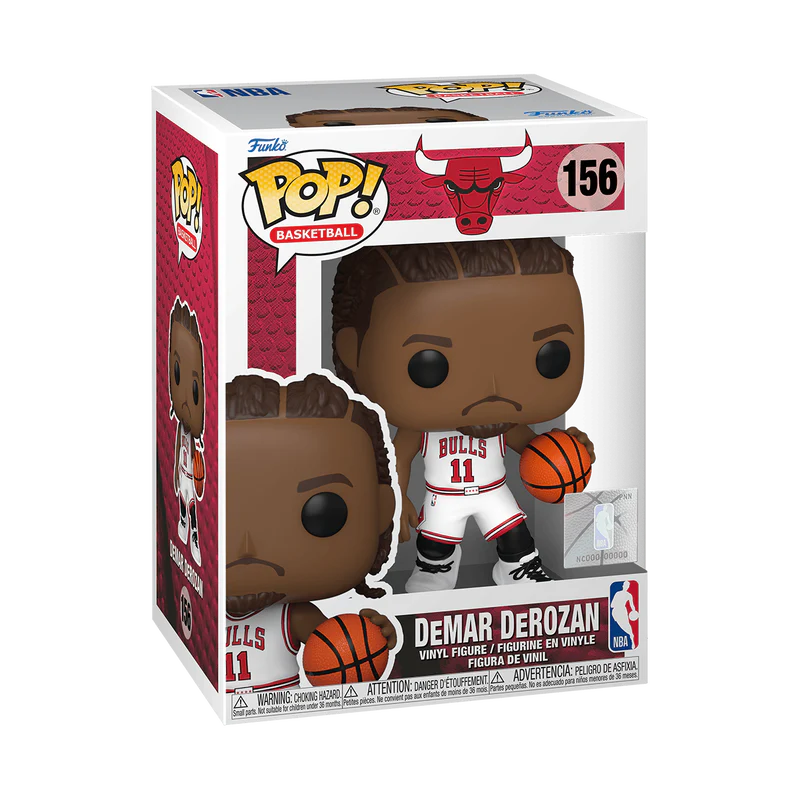 Funko POP NBA: Bulls DeMar DeRozan Vinyl Figure
