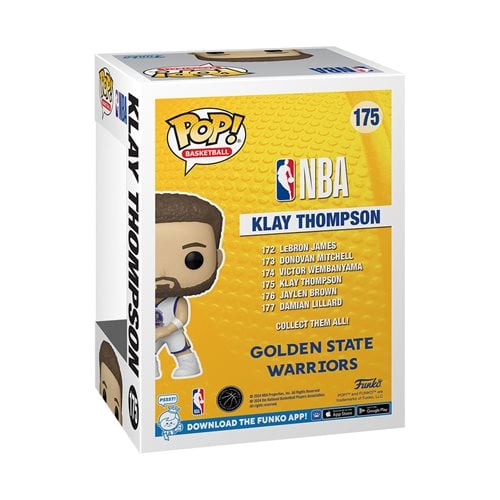 Funko Pop! NBA: GS Warriors - Klay Thompson - Image 4