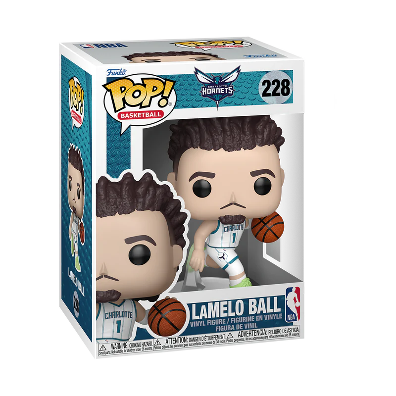 Funko POP! NBA Charlotte Hornets - LaMelo Ball (association Edition Jersey) Vinyl Figure