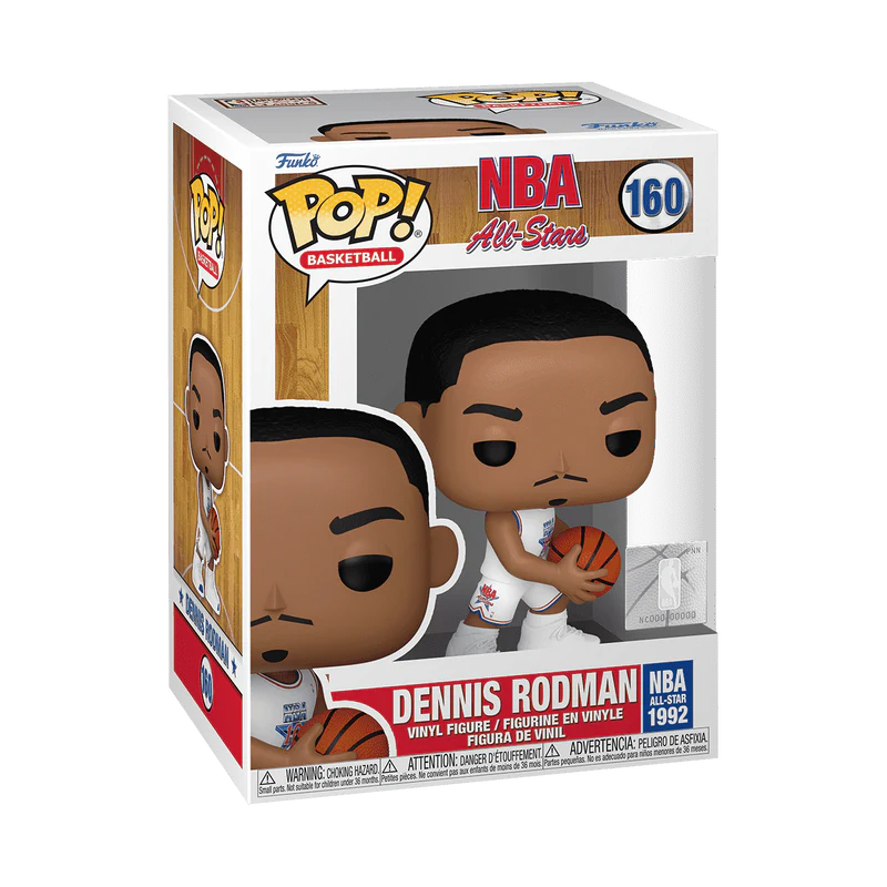 Funko POP! NBA: Legends - Dennis Rodman 1992 (all Star Uniform) Vinyl Figure