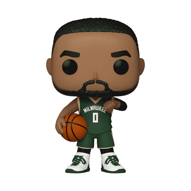 Funko POP! NBA Milwaukee Bucks - Damian Lillard In Green Jersey Vinyl Figure - Image 2