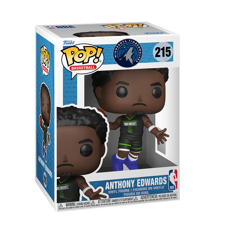 Funko POP! NBA Minnesota Timberwolves Anthony Edwards (Statement Edition Jersey) Vinyl Figure