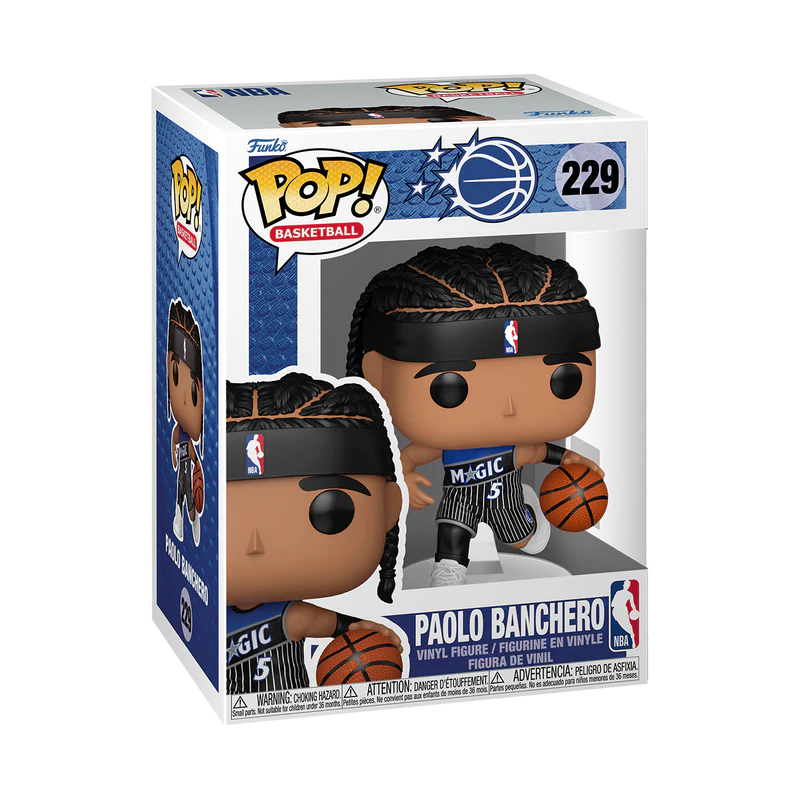 Funko POP! NBA: Orlando Magic Paolo Banchero (icon Edition Jersey) Vinyl Figure